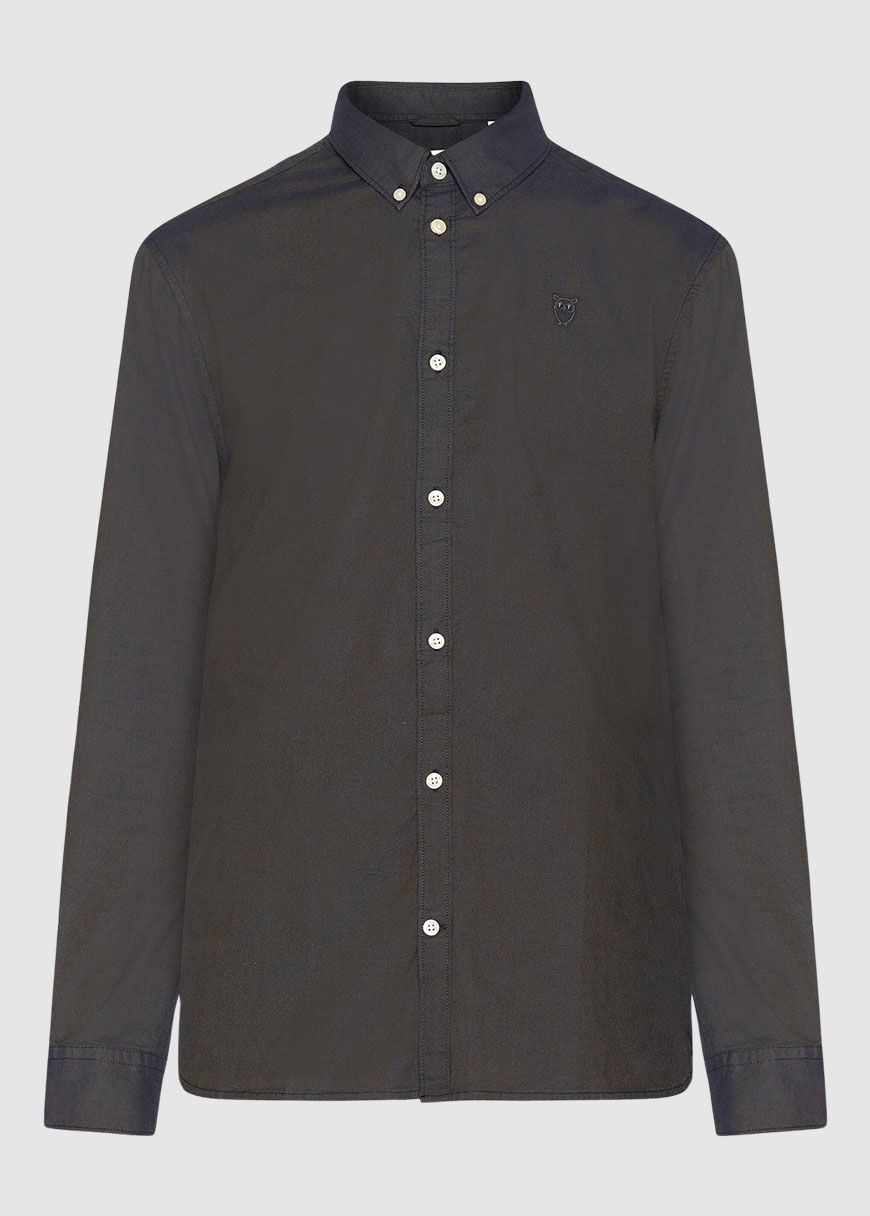 Costom Tailored Fit Small Owl Oxford Shirt Costom Tailored Fit Small Owl Oxford Shirt