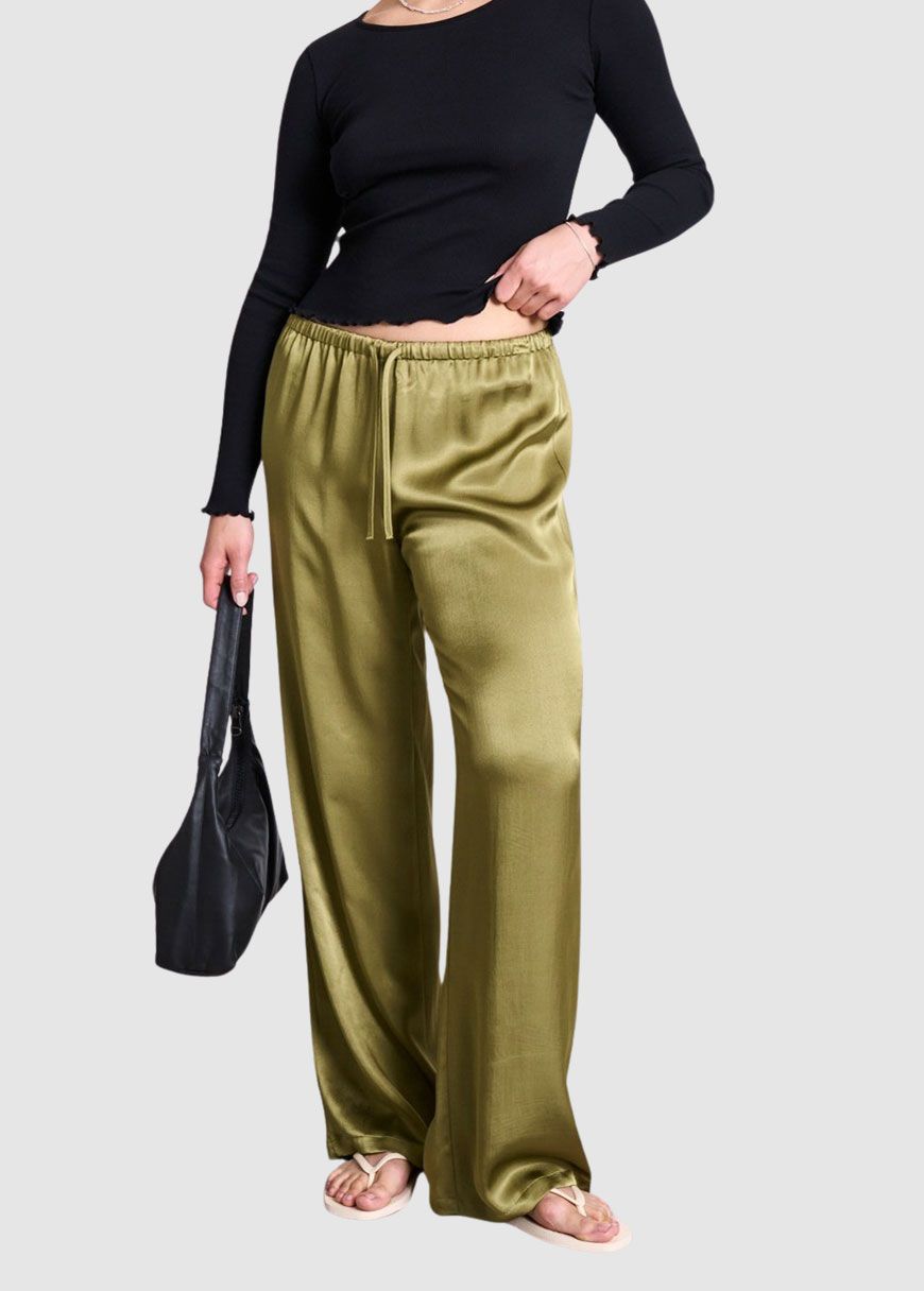 Loose Silky Pants Fris