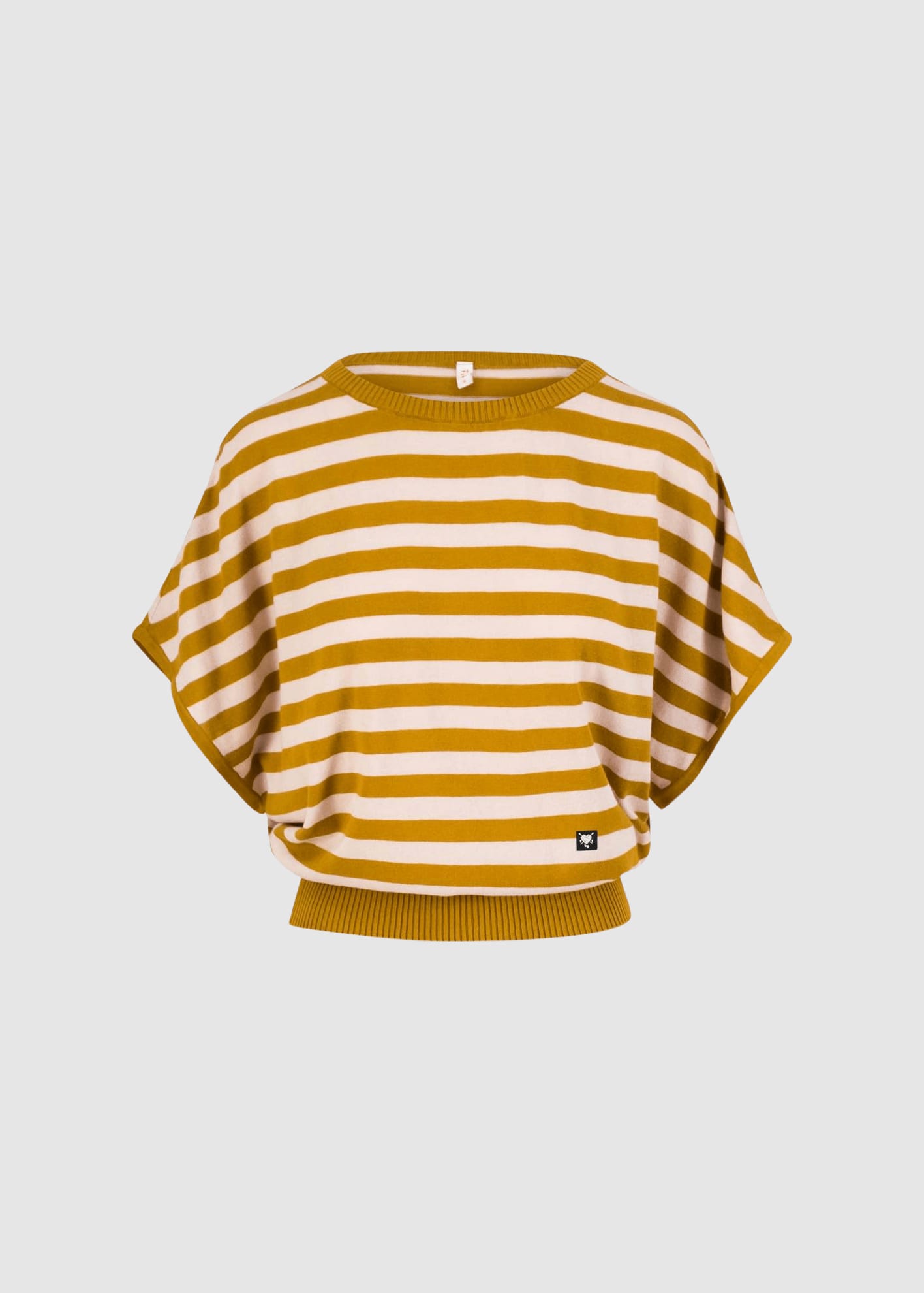 Picnic Friend Chic Knit Stripe Brown Picnic Friend Chic Knit Stripe Brown