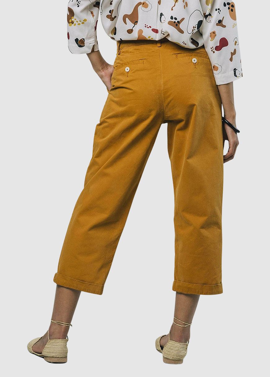 Inka Gold Pleated Pant