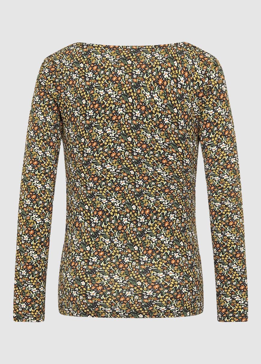 Shirt mit Wasserfallausschnitt Shirt mit Wasserfallausschnitt