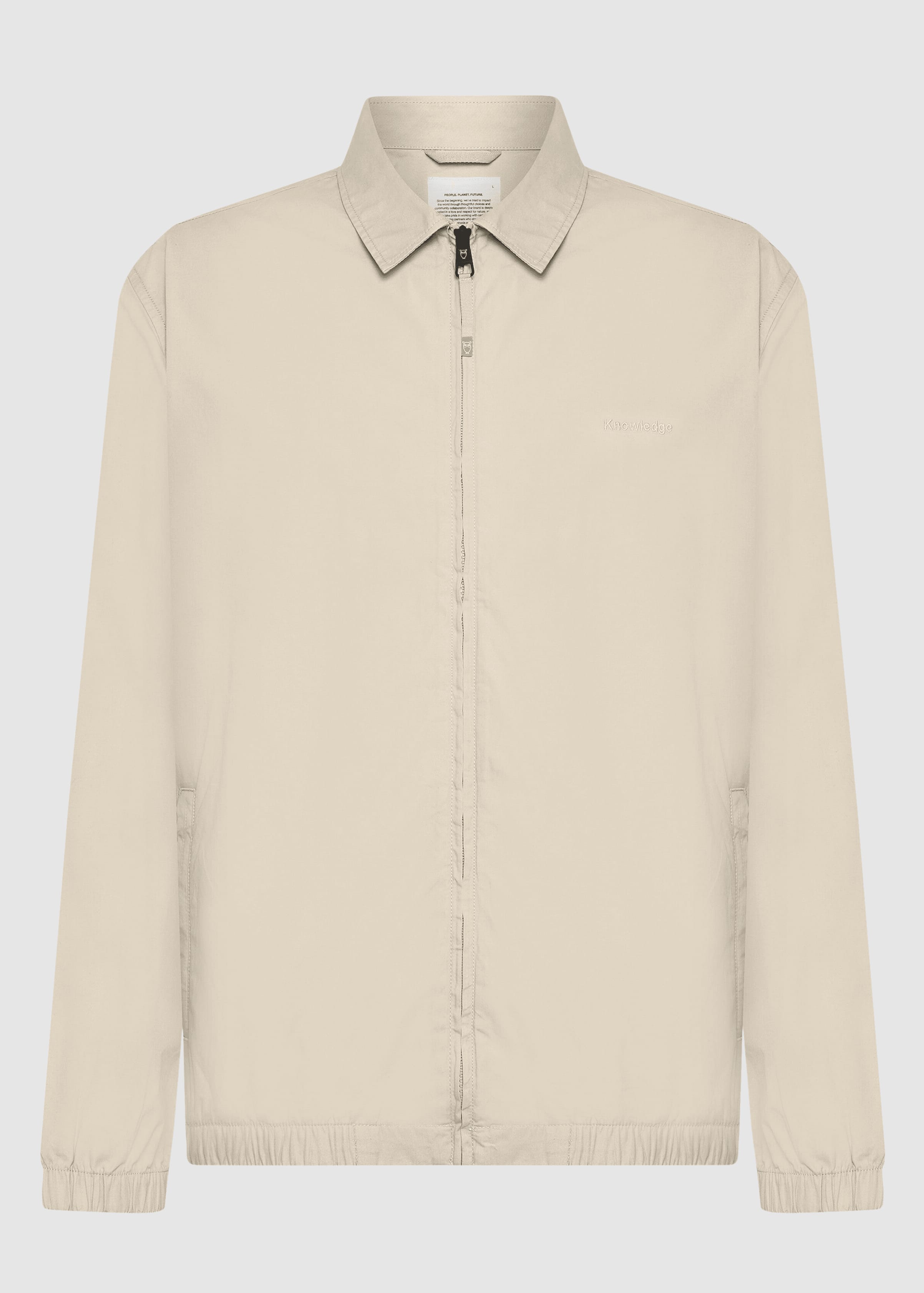 Light Poplin Jacket Light Feather Gray