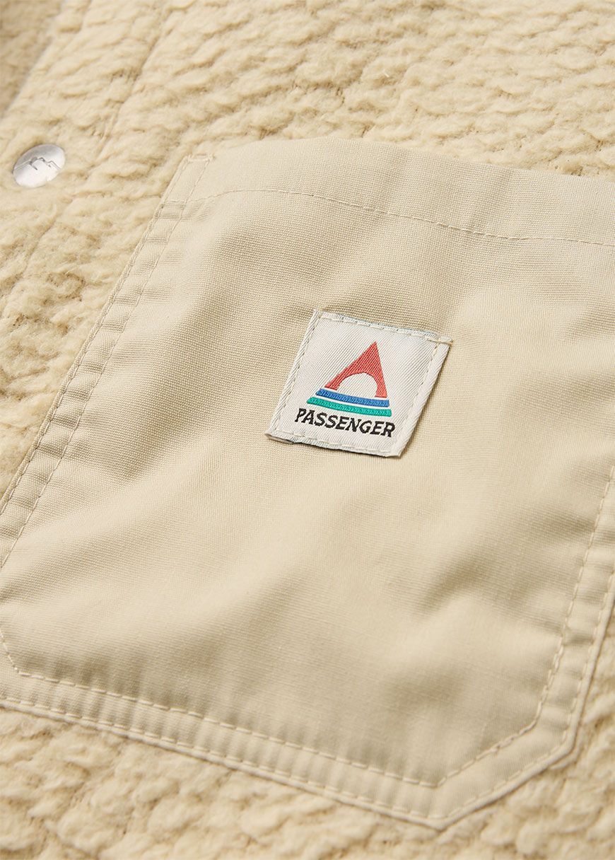 Rappel Recycled Sherpa Oversized Shirt