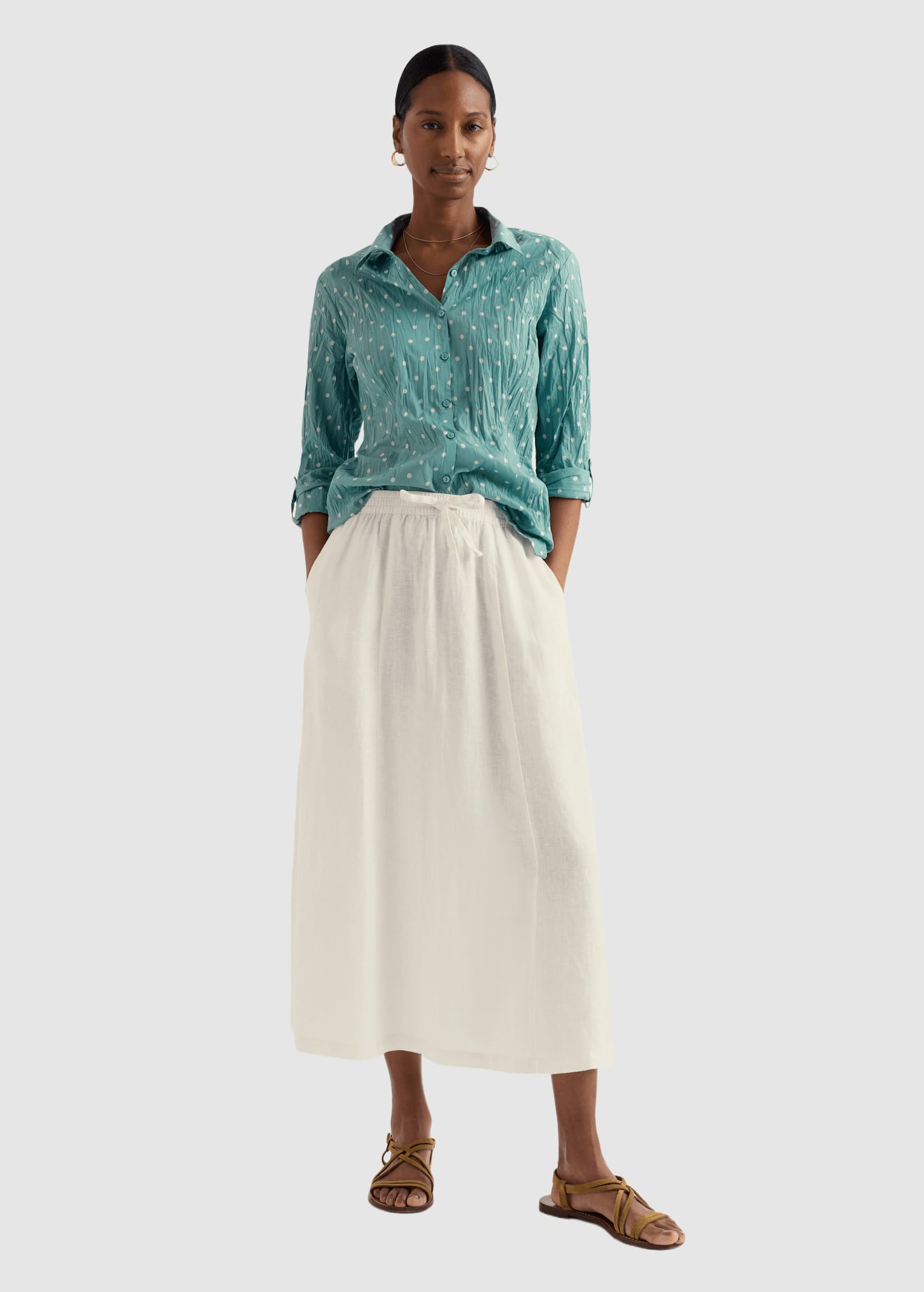 Larissa Shirt Little Sponge Spot Sardine Larissa Shirt Little Sponge Spot Sardine
