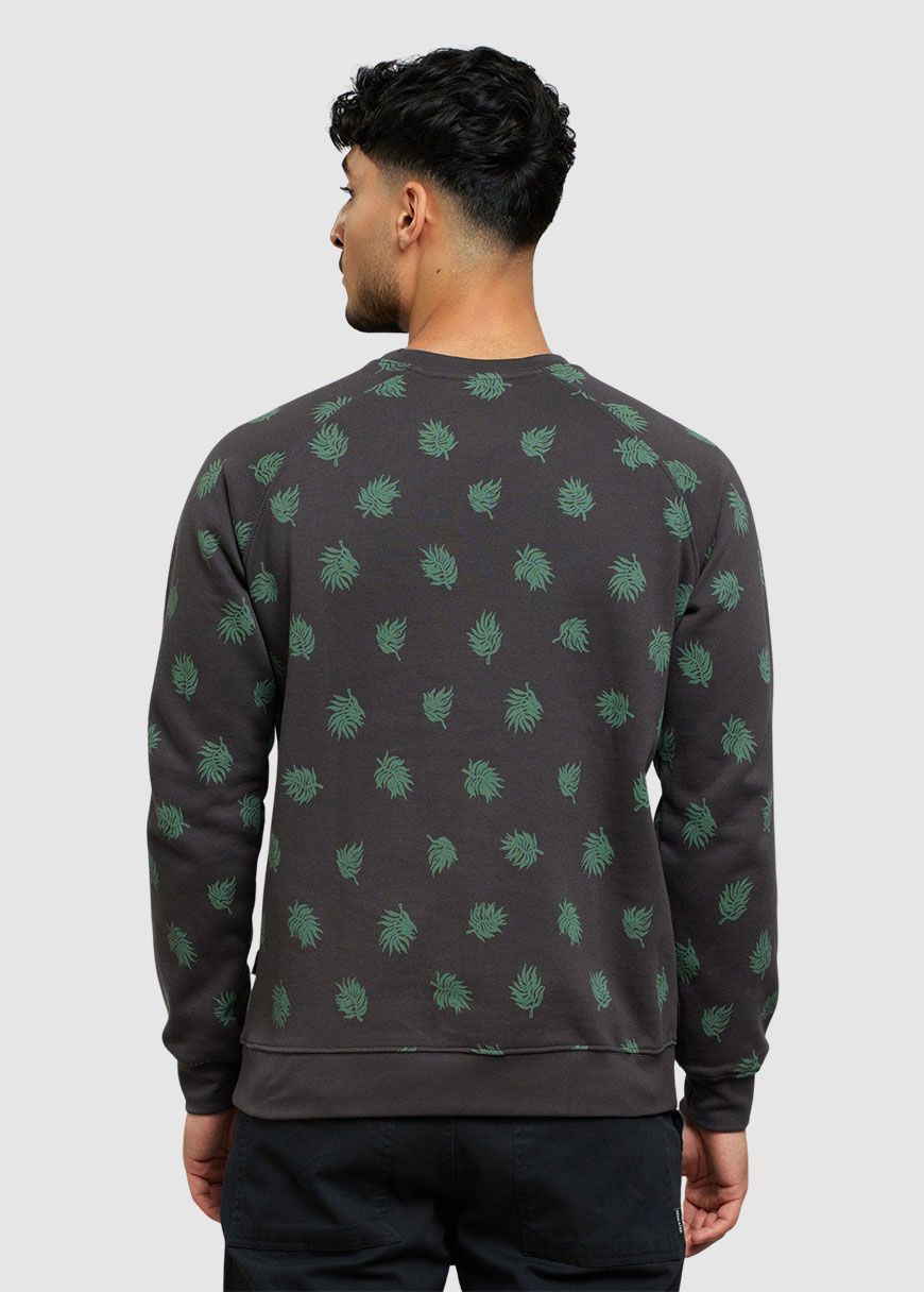 Sweatshirt Malmoe Leaf AOP Sweatshirt Malmoe Leaf AOP