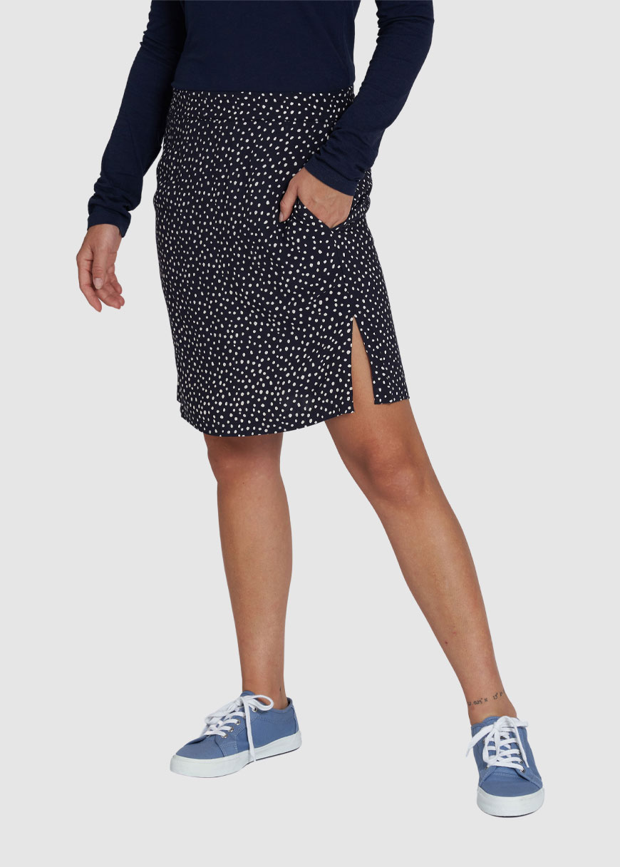 Ecovero Skirt Dots