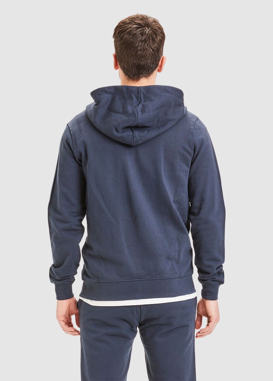 Zip Hood Basic Badge Sweat Zip Hood Basic Badge Sweat