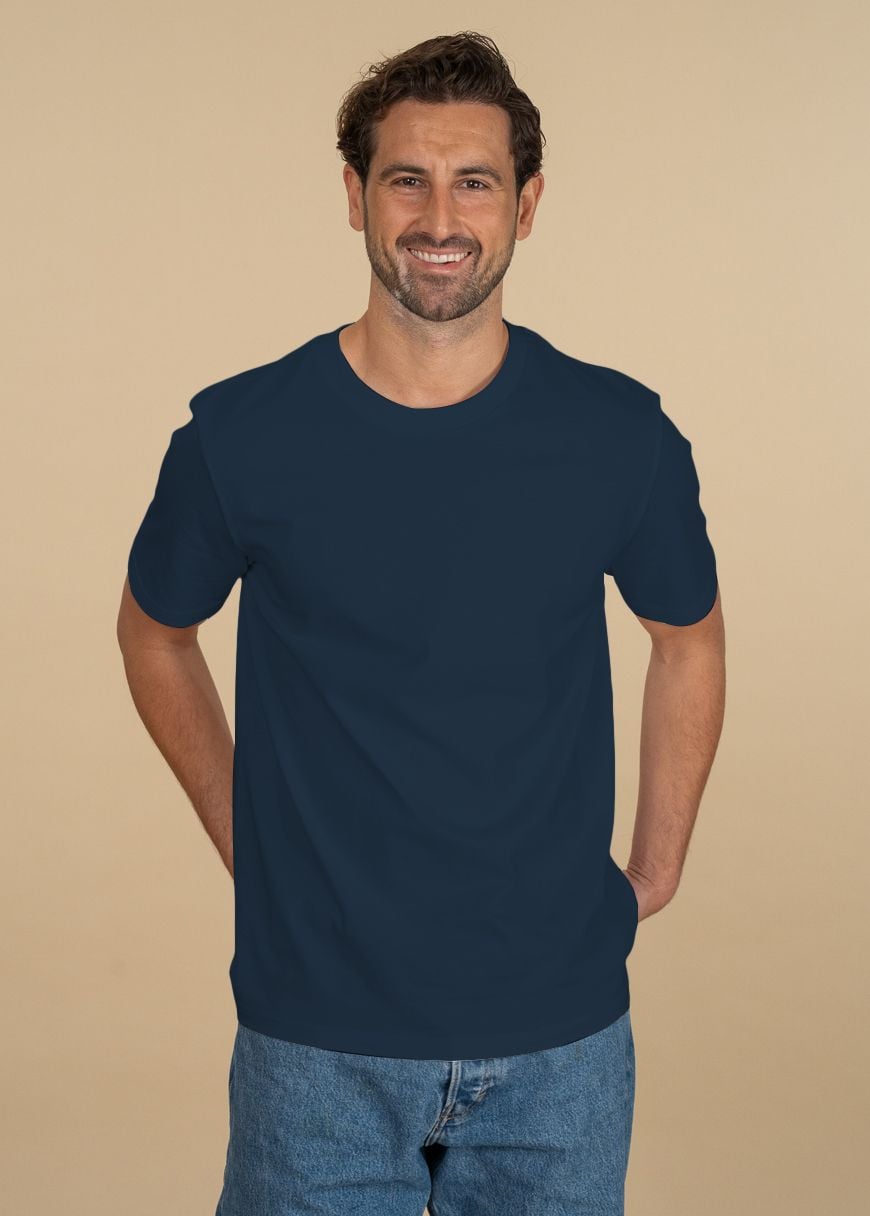 GXB-STTU169-FRENCHNAVY-01.jpg Classic T-Shirt Man French Navy