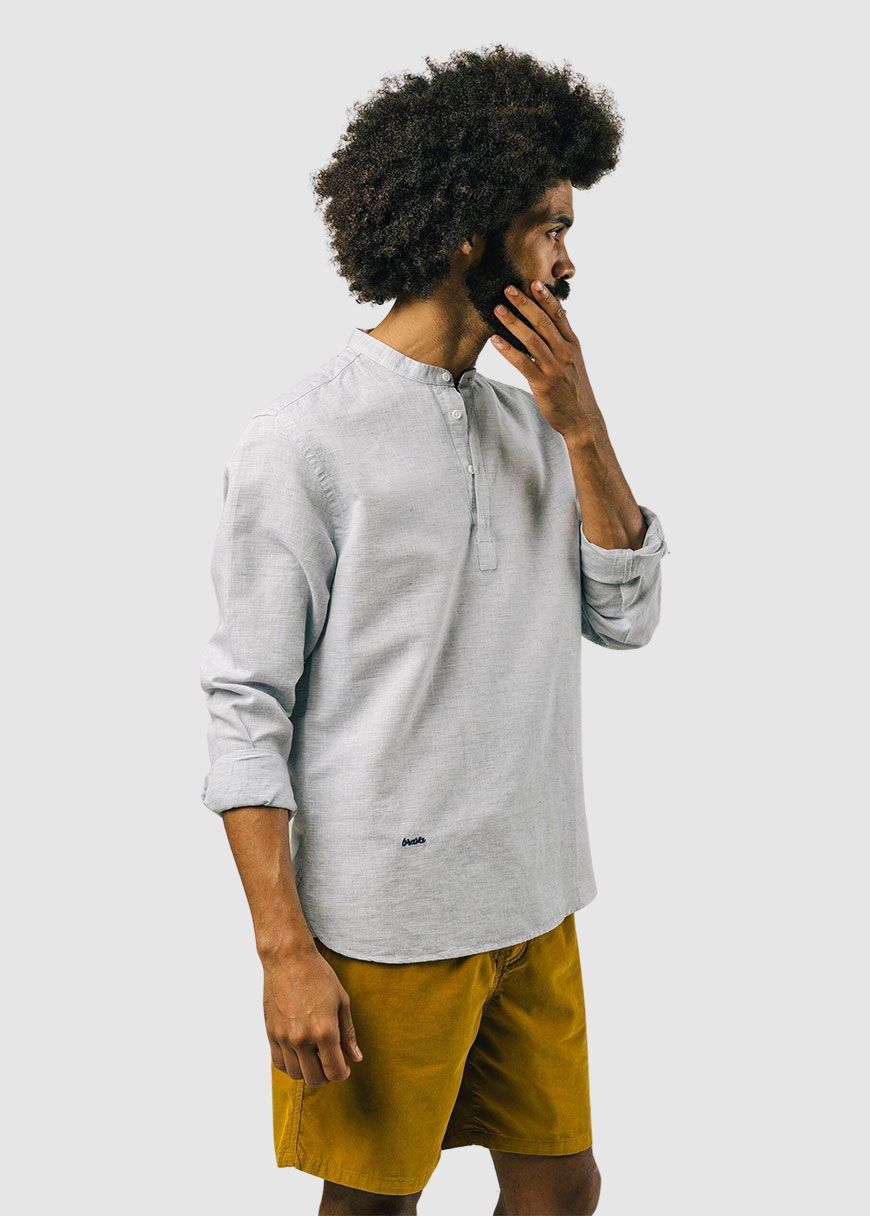 Slub Henley Shirt