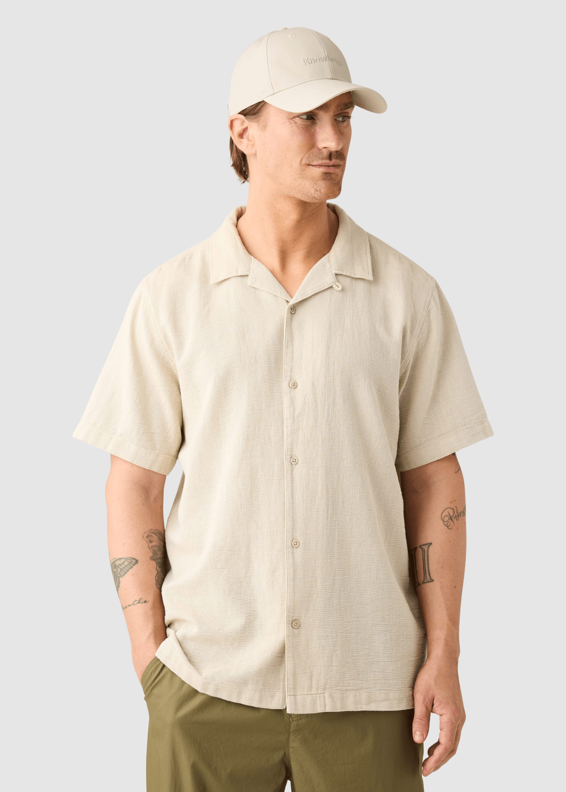 Relaxed Short Sleeve Shirt Twill Relaxed Short Sleeve Shirt Twill