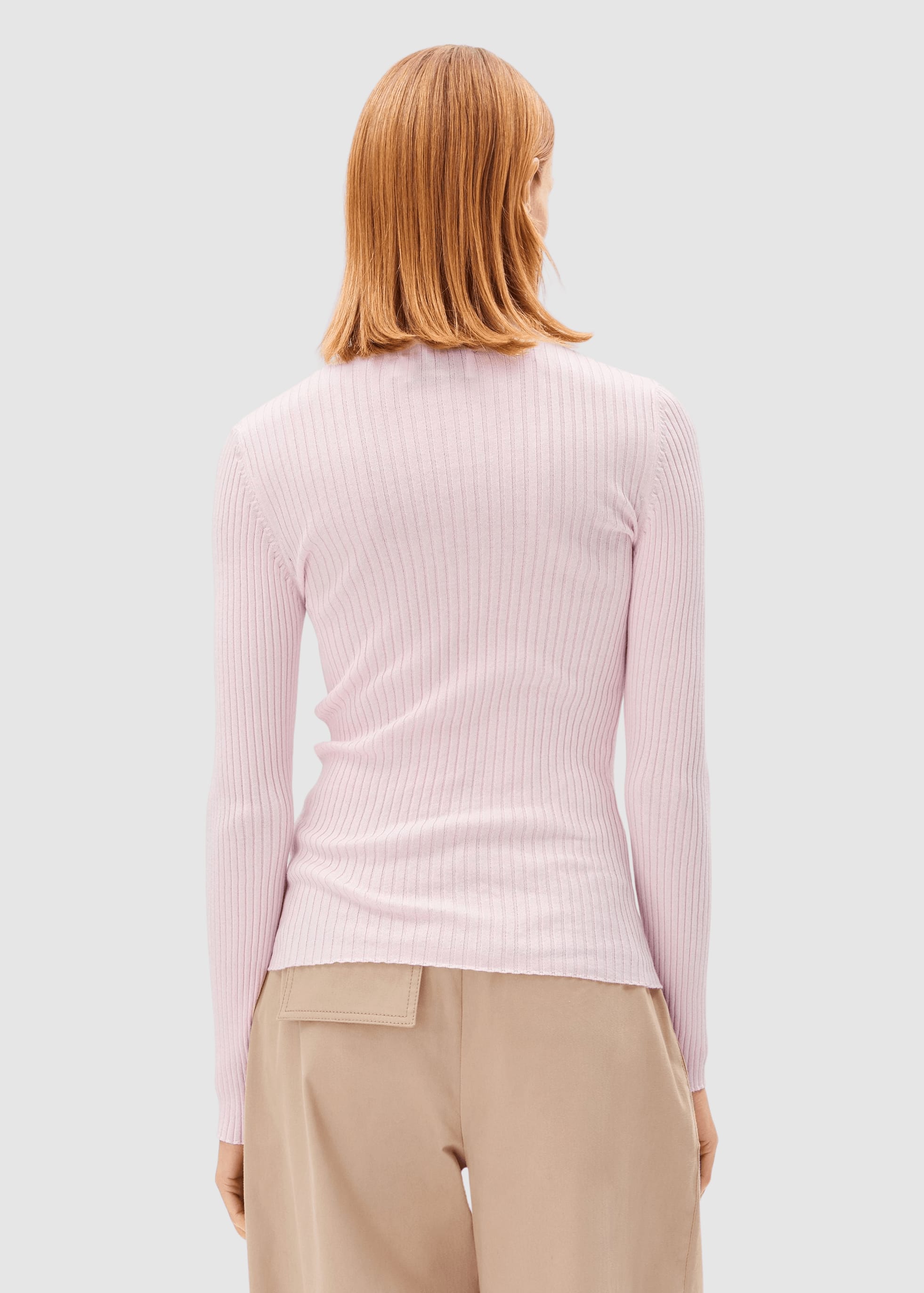 Alaania Knit Sweater Pink Mist