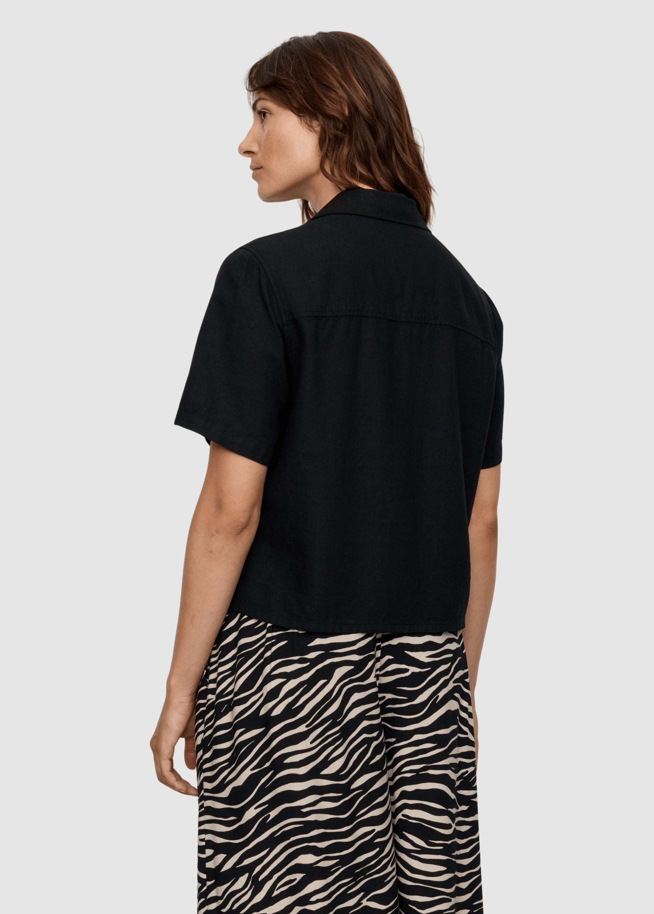 Blouse Camellia Black Blouse Camellia Black