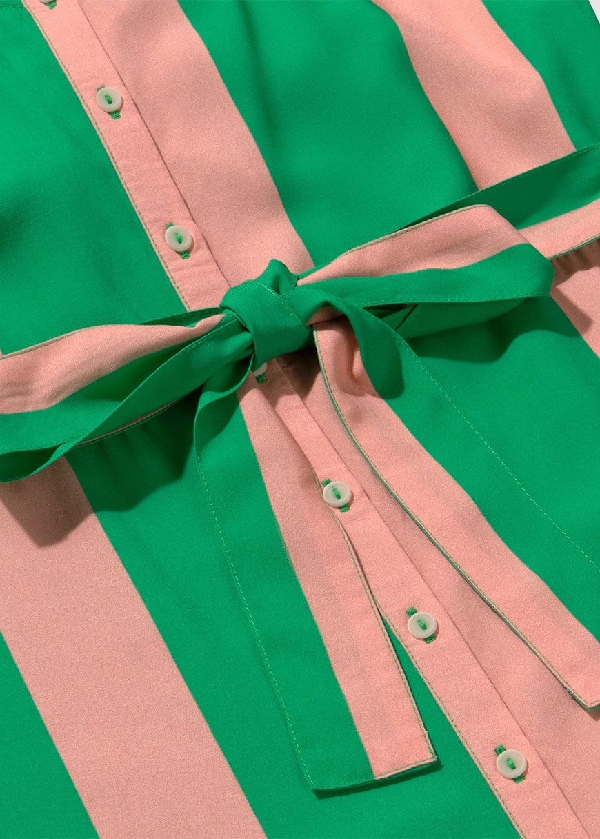 Color Block Strap Dress