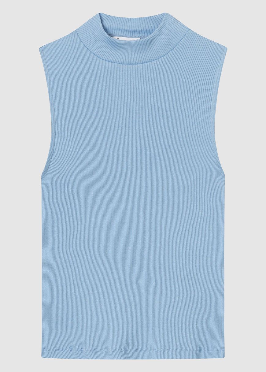 High Neck Rib Top High Neck Rib Top