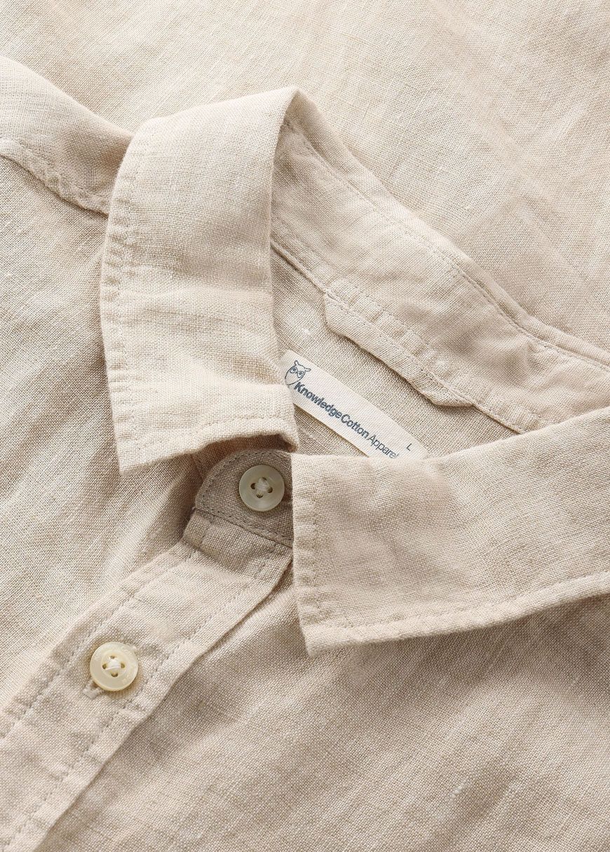 Regular Linen Short Sleeve Shirt