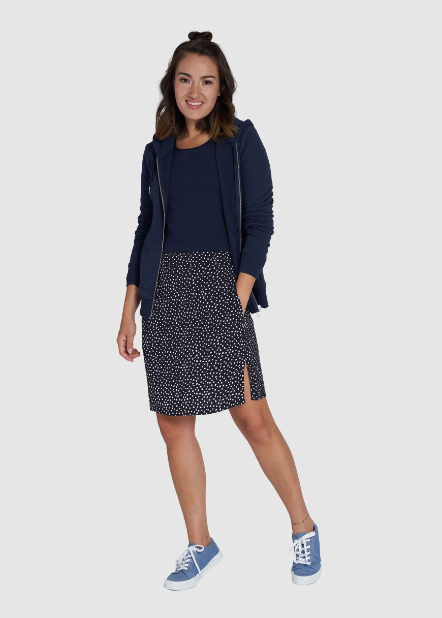 Ecovero Skirt Dots