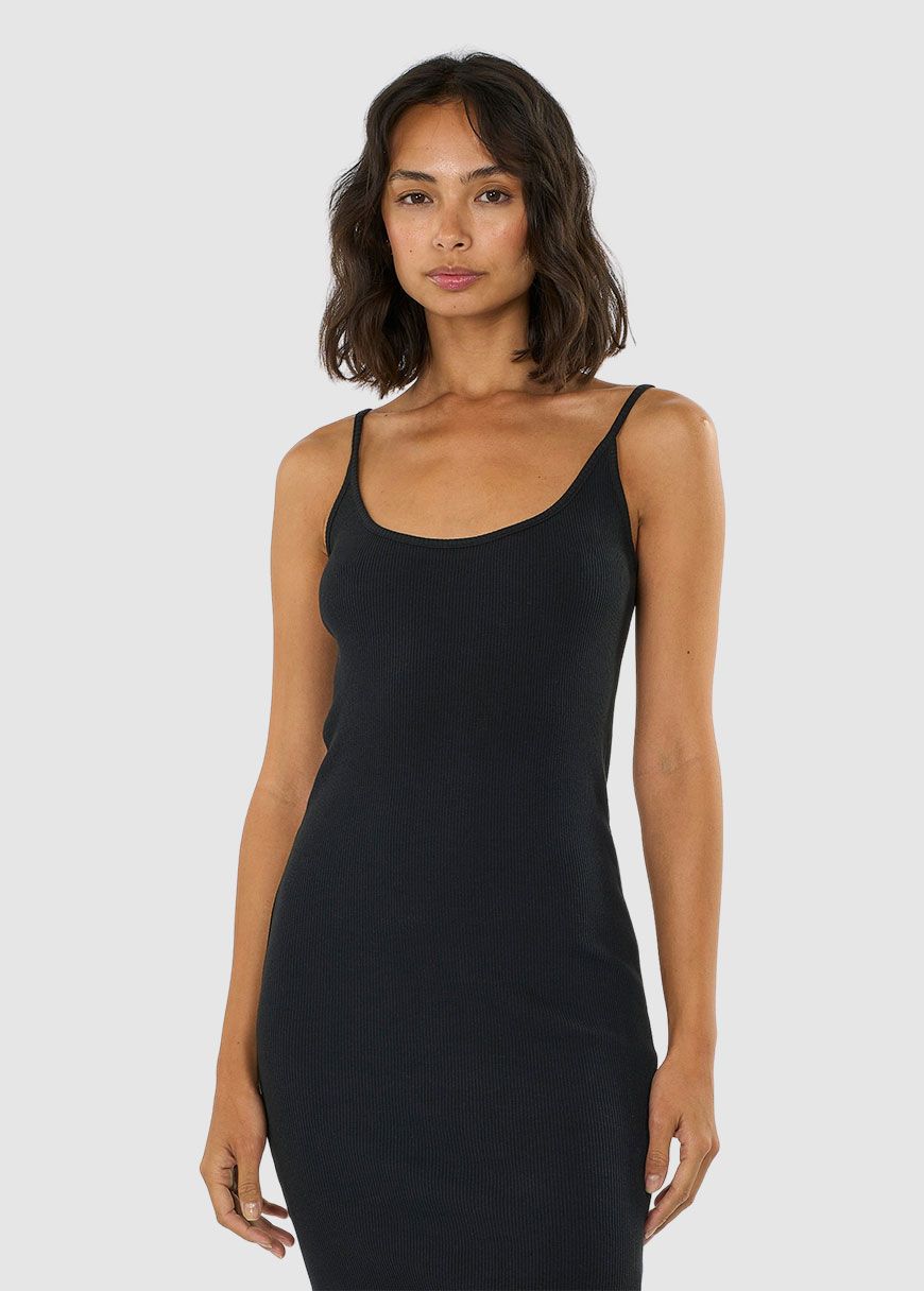 Jersey Rib Strap Dress Jersey Rib Strap Dress