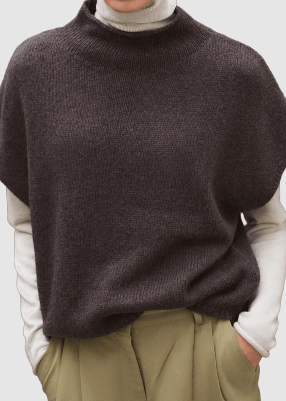 Castelly Knit Woman Dark Chocolate