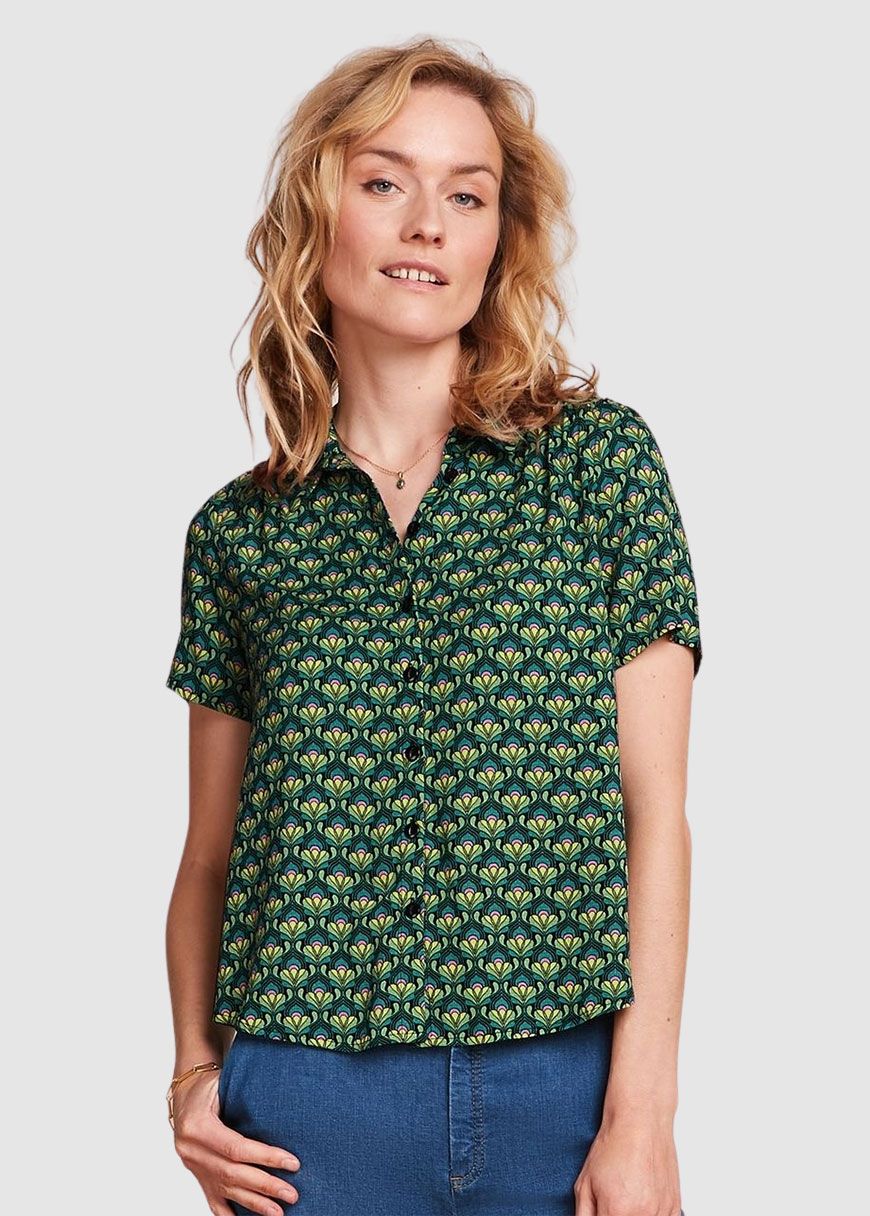 Maisie Blouse Toulouse Dobby