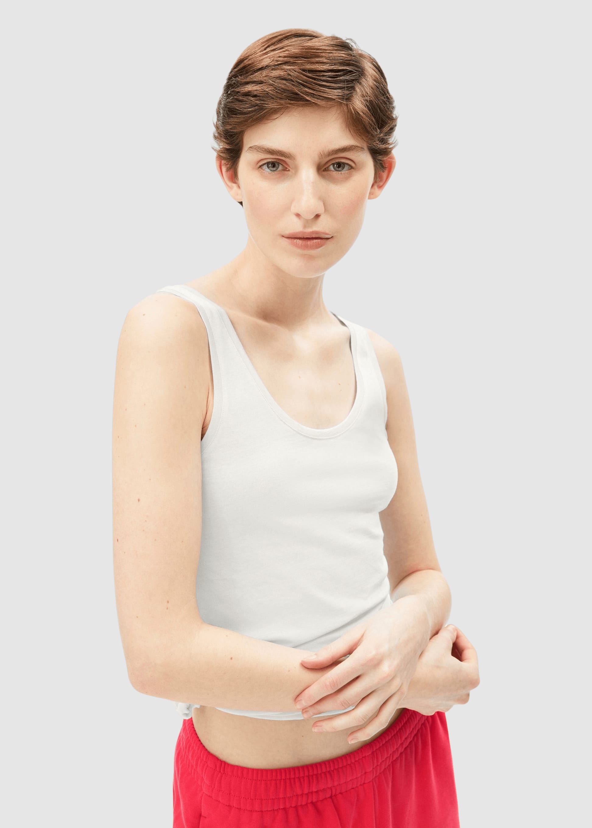 Single Jersey Top Off White Single Jersey Top Off White