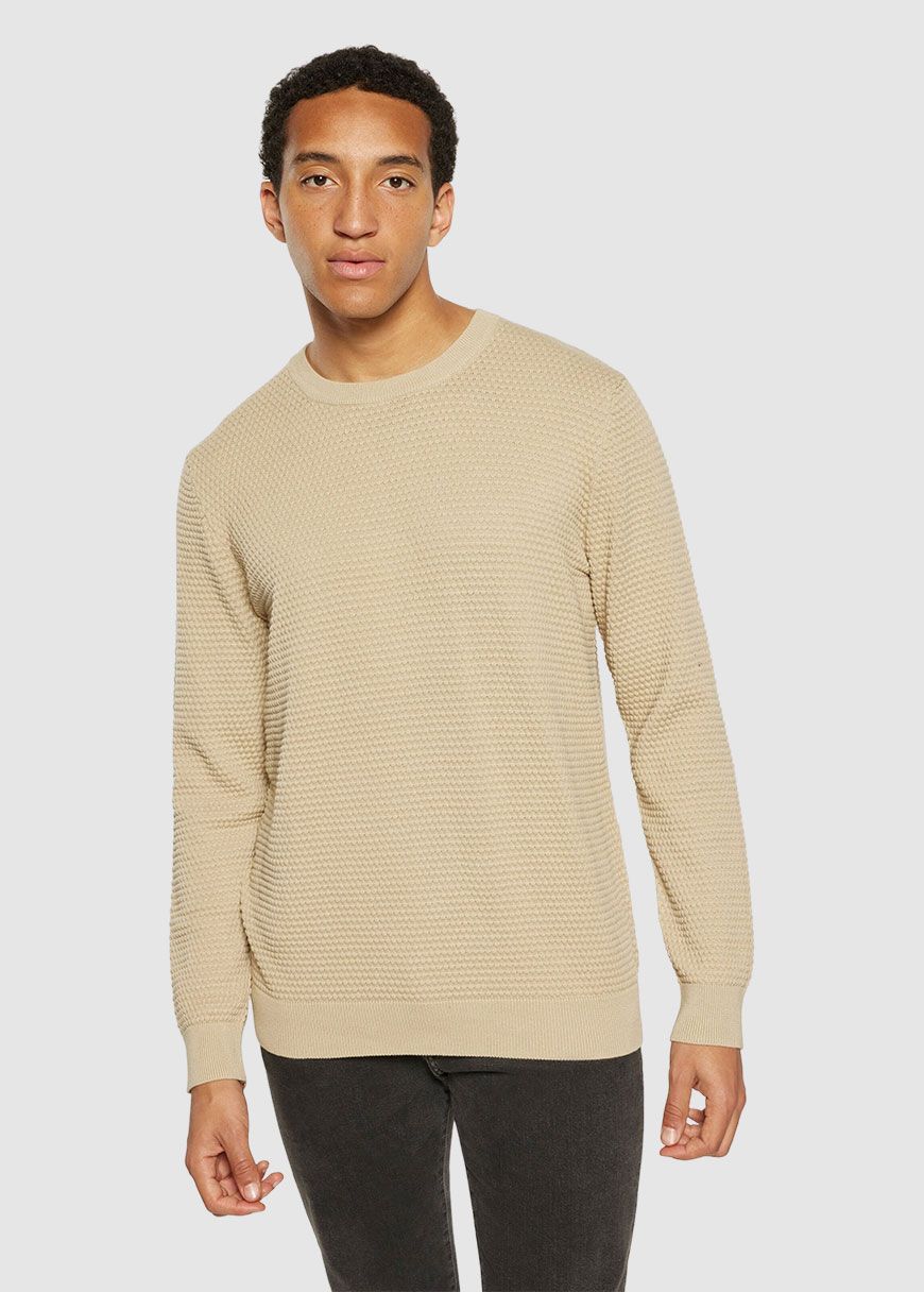 Vagn_Regular_Bubble_Knit_Crew_Neck_1228_Light_Feather_Gray_L_1_b887ac0112 Vagn Regular Bubble Knit Crew Neck