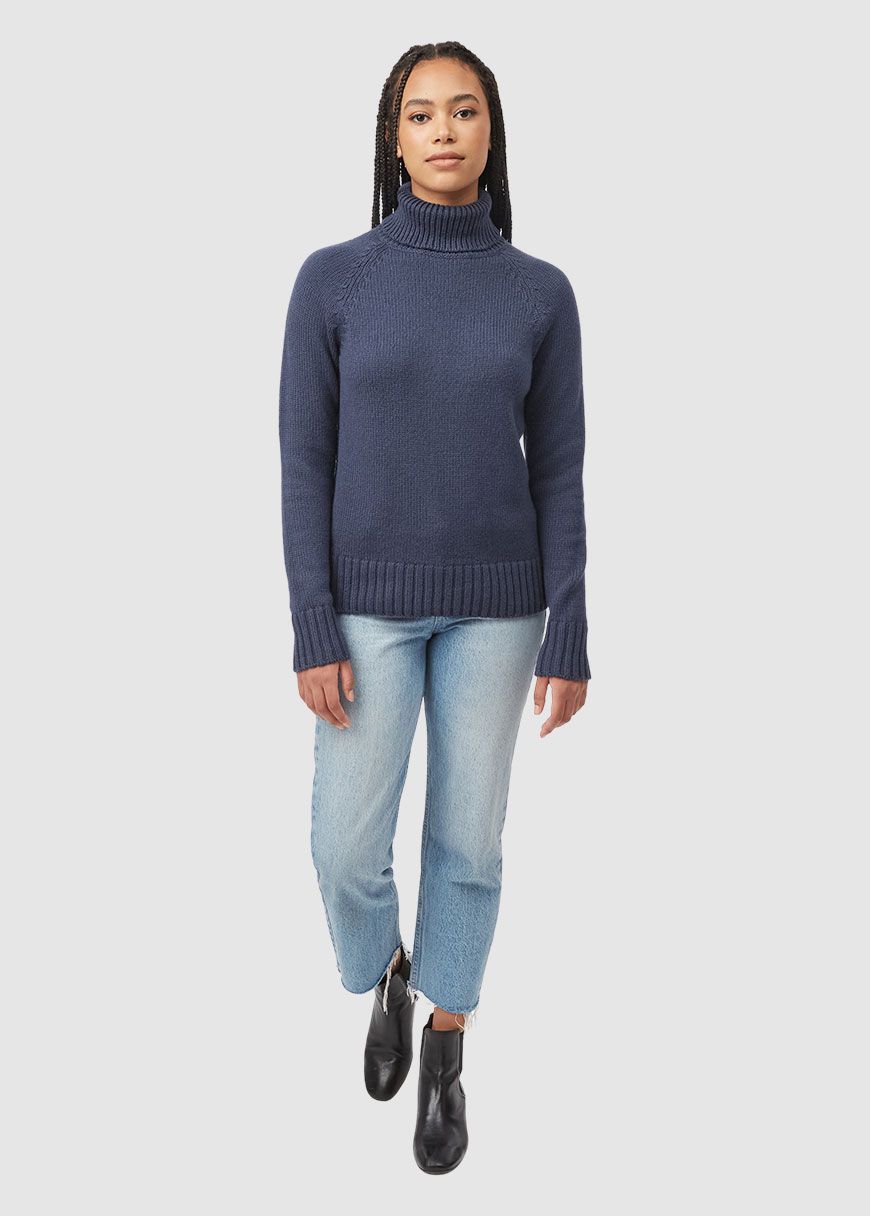 W Highline Wool Turtleneck Sweater