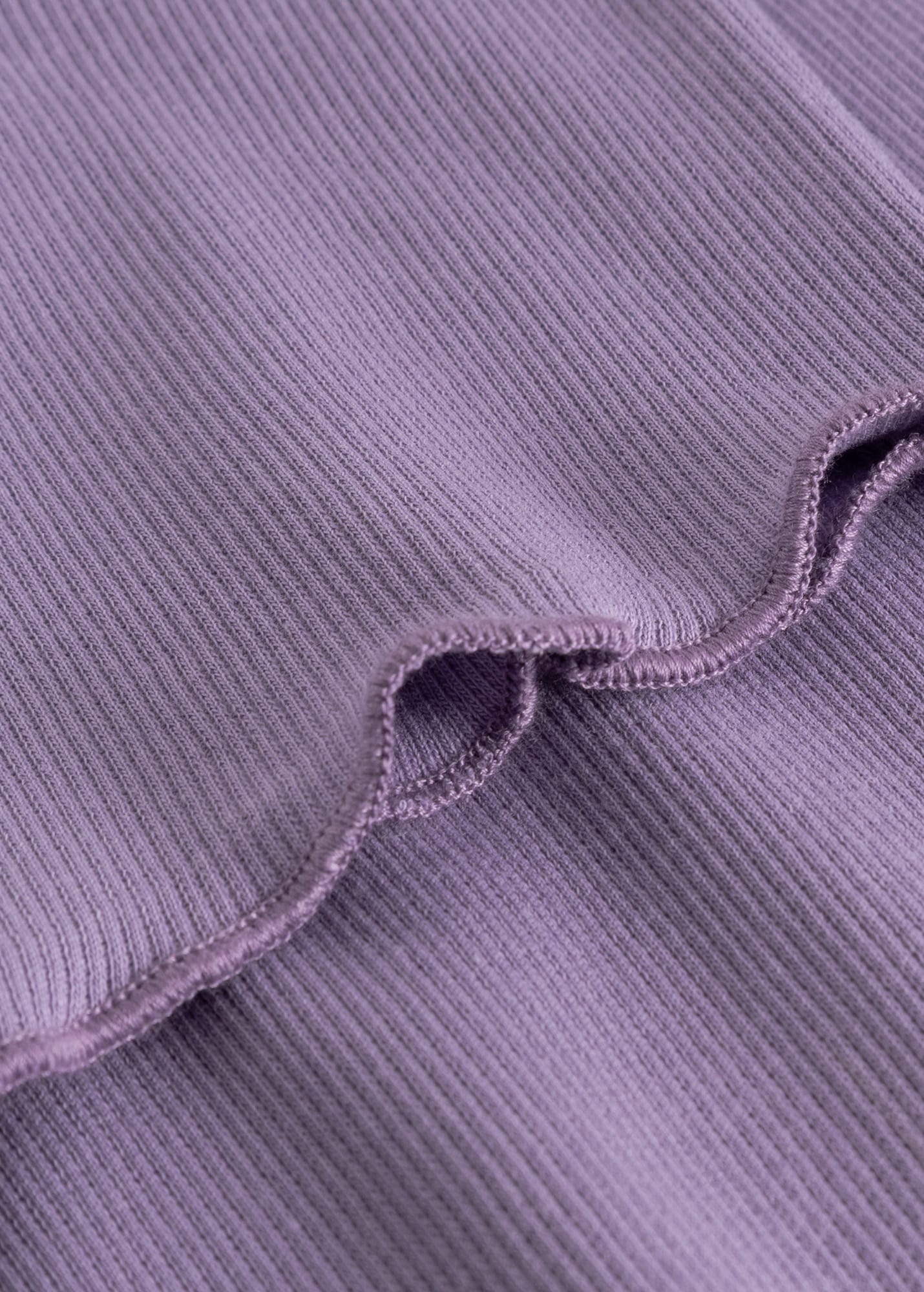 Rib Top Ven Haze Purple Rib Top Ven Haze Purple