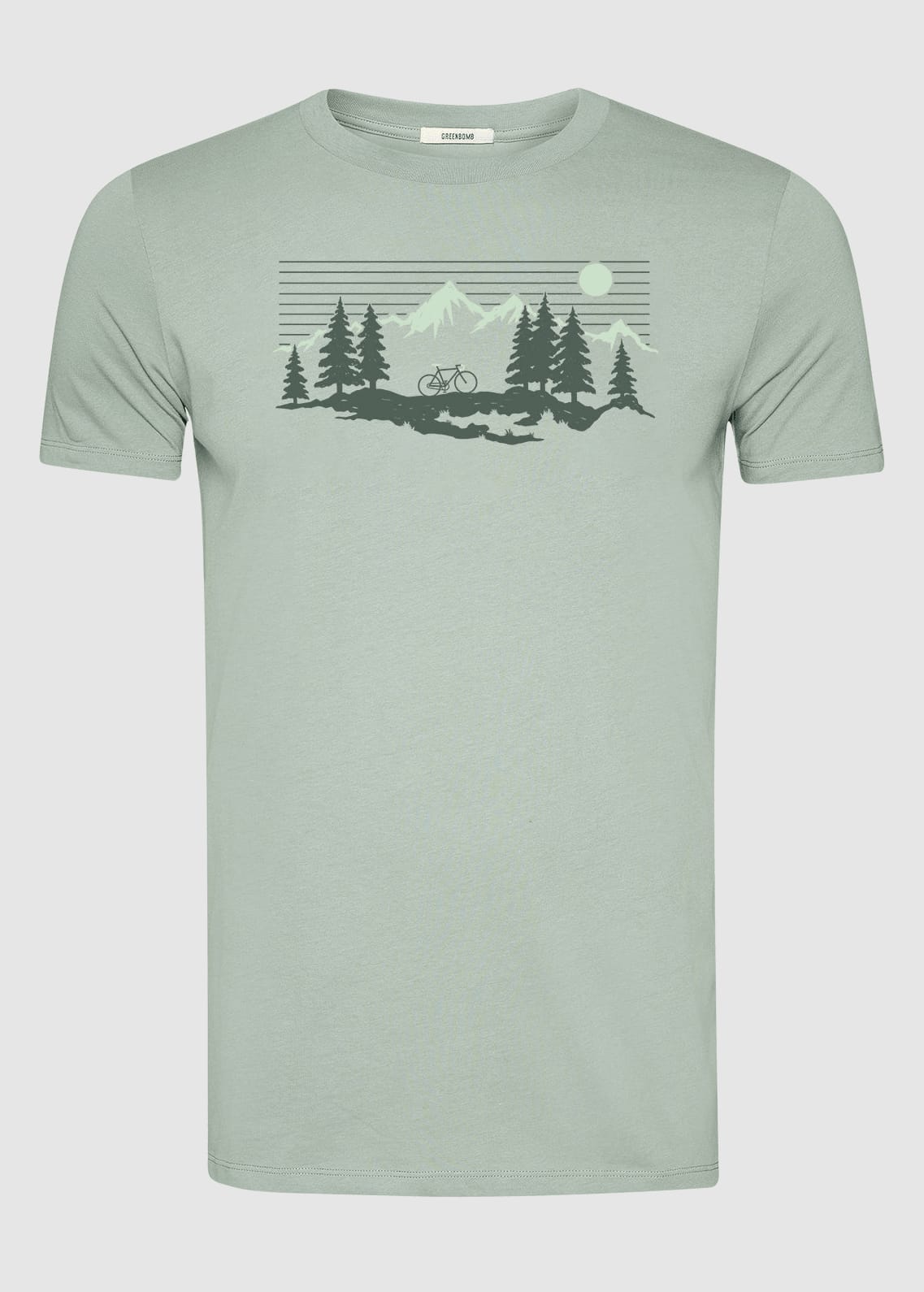 Bike Mountain Pines Guide T-Shirt Soft Sage