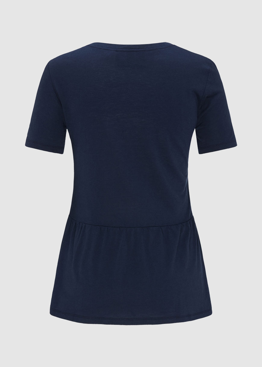 Tencel Peplum T-Shirt Tencel Peplum T-Shirt