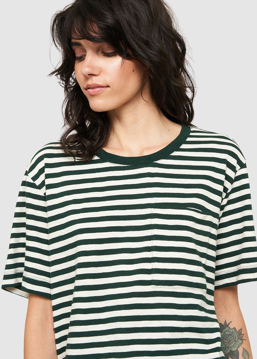 T-Shirt Waterlily Stripes T-Shirt Waterlily Stripes