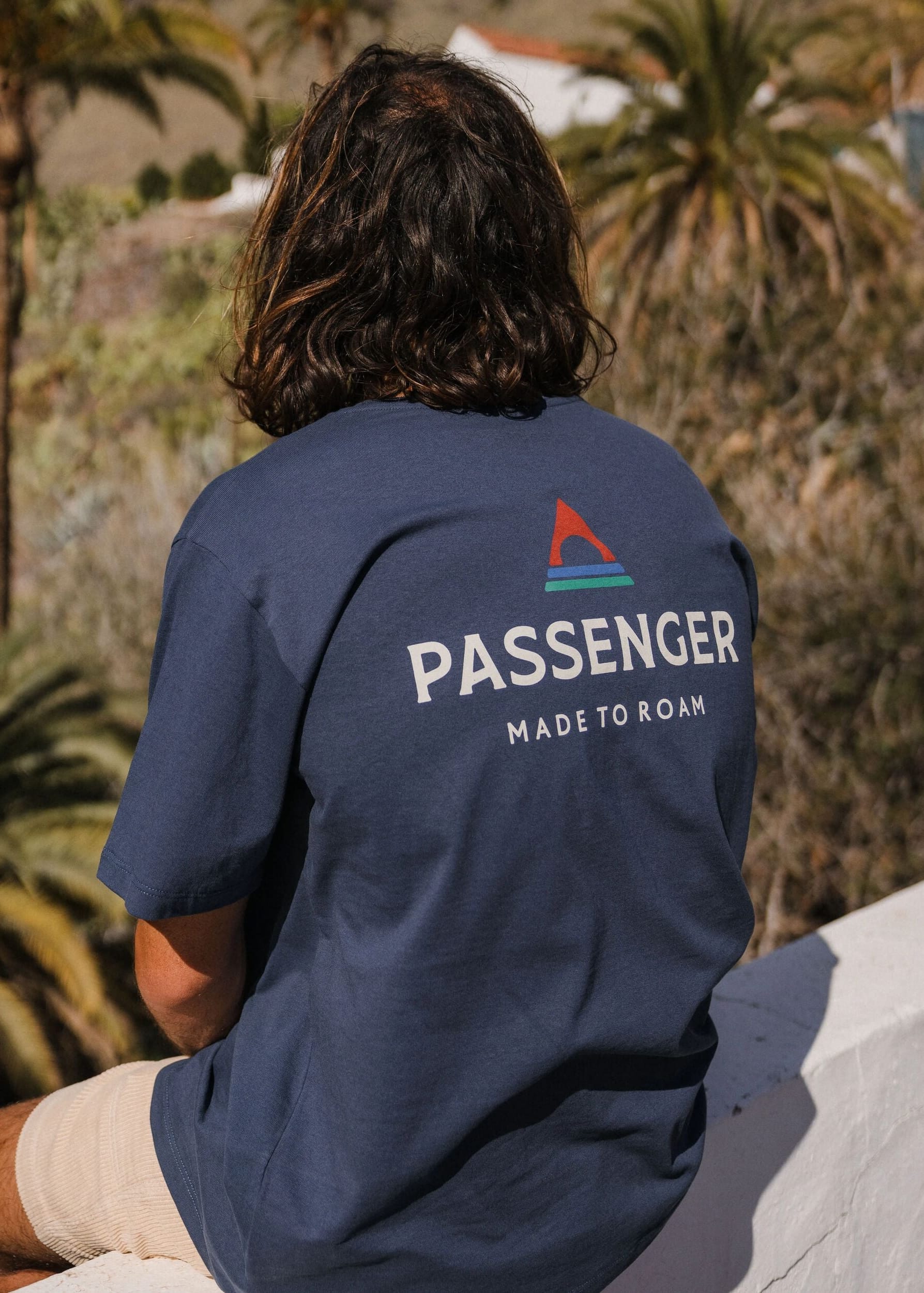 Passenger Recycled Cotton T-Shirt Rich Navy