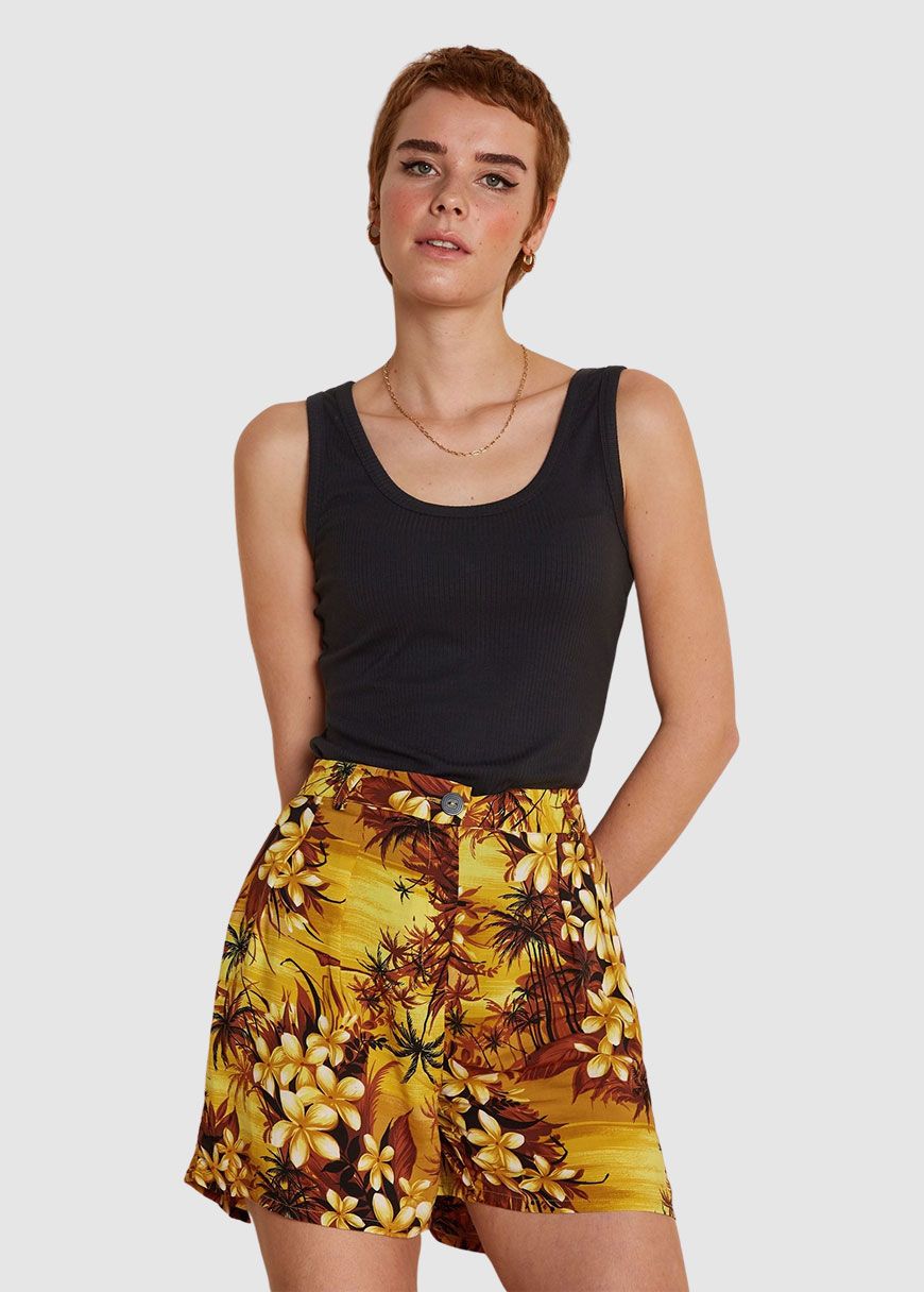 Brigitta Top Uni Rib Brigitta Top Uni Rib