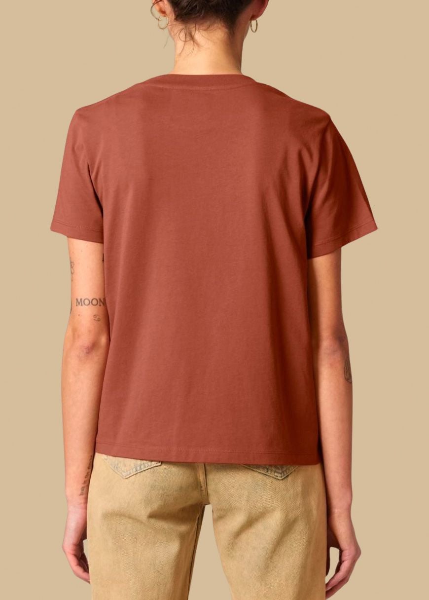GXB-STTW172-HERITAGEBROWN-04.jpg Classic T-Shirt Woman Heritage Brown