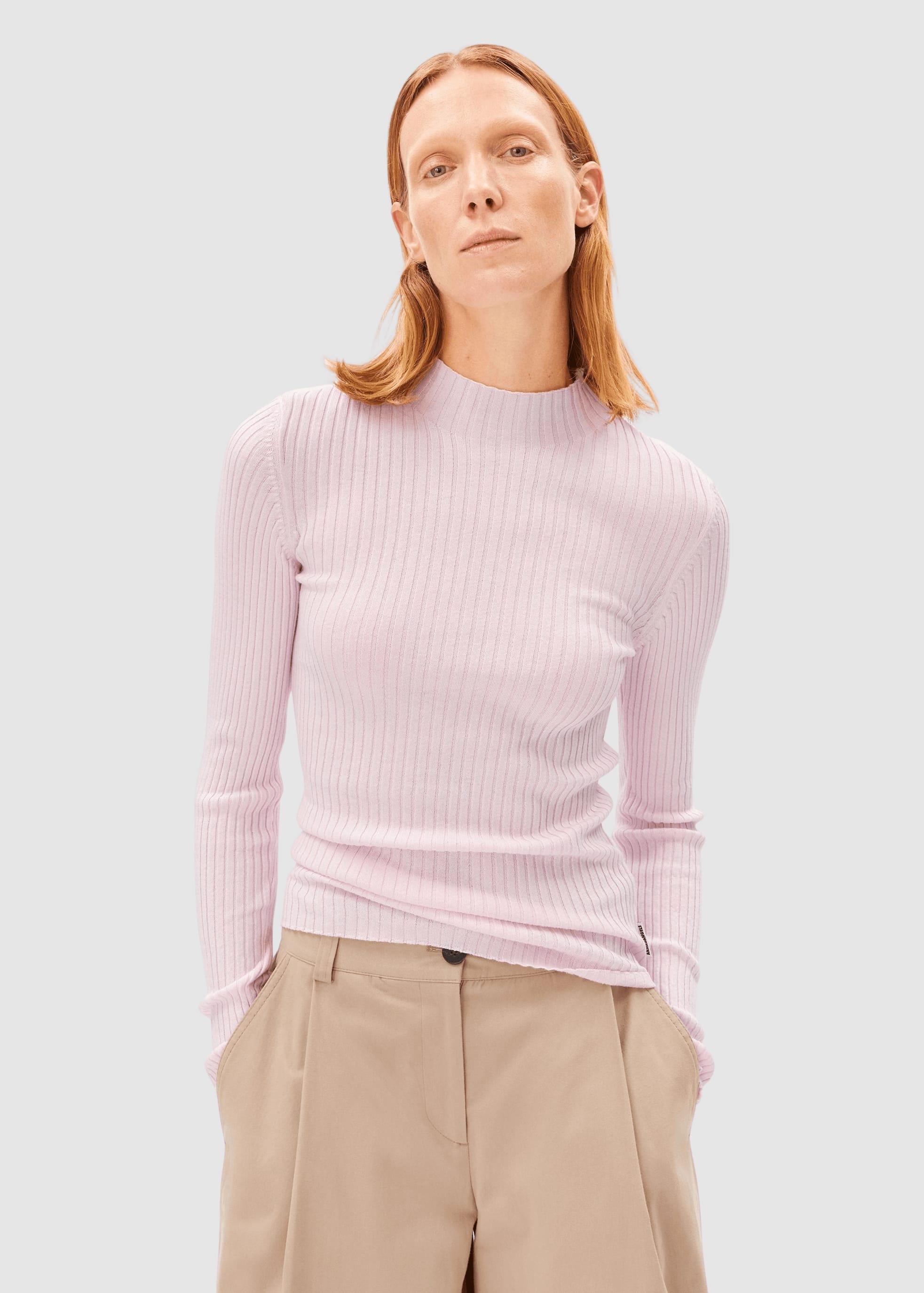 Alaania Knit Sweater Pink Mist Alaania Knit Sweater Pink Mist