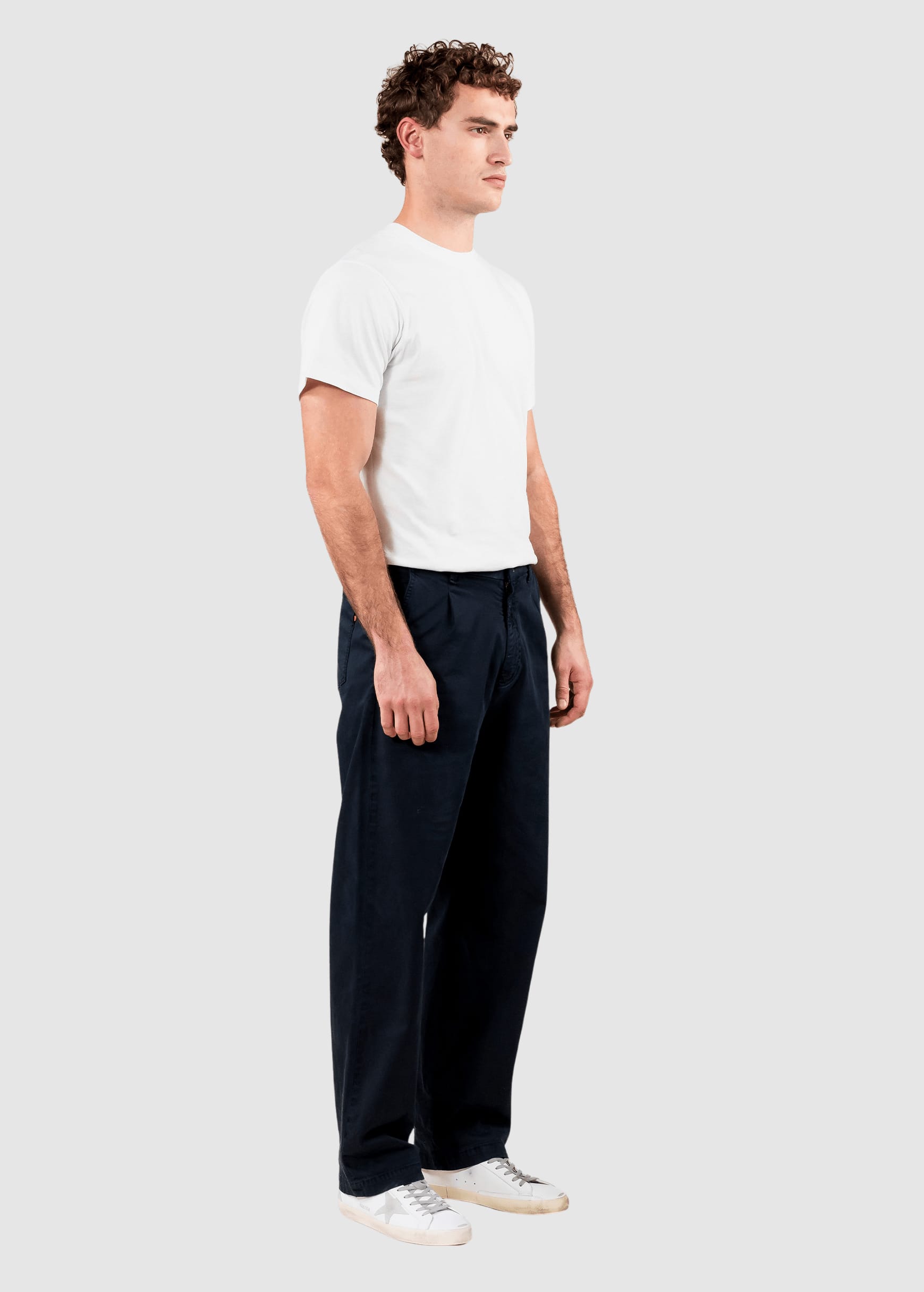 Harry Loose Chino Dark Navy