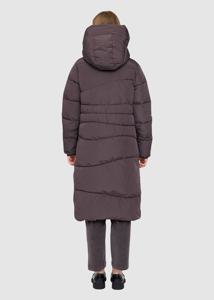 Waves Quilt Puffer Coat