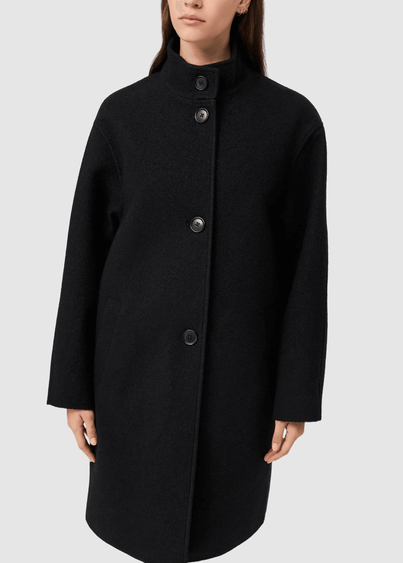 langerchen-kurzer-mantel-aus-walk-mit-membran-black-4.jpeg Kurzer Mantel Aus Walk Mit Membran Black