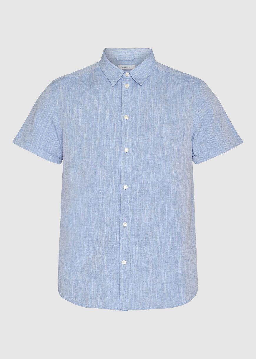 Regular Linen Short Sleeve Shirt