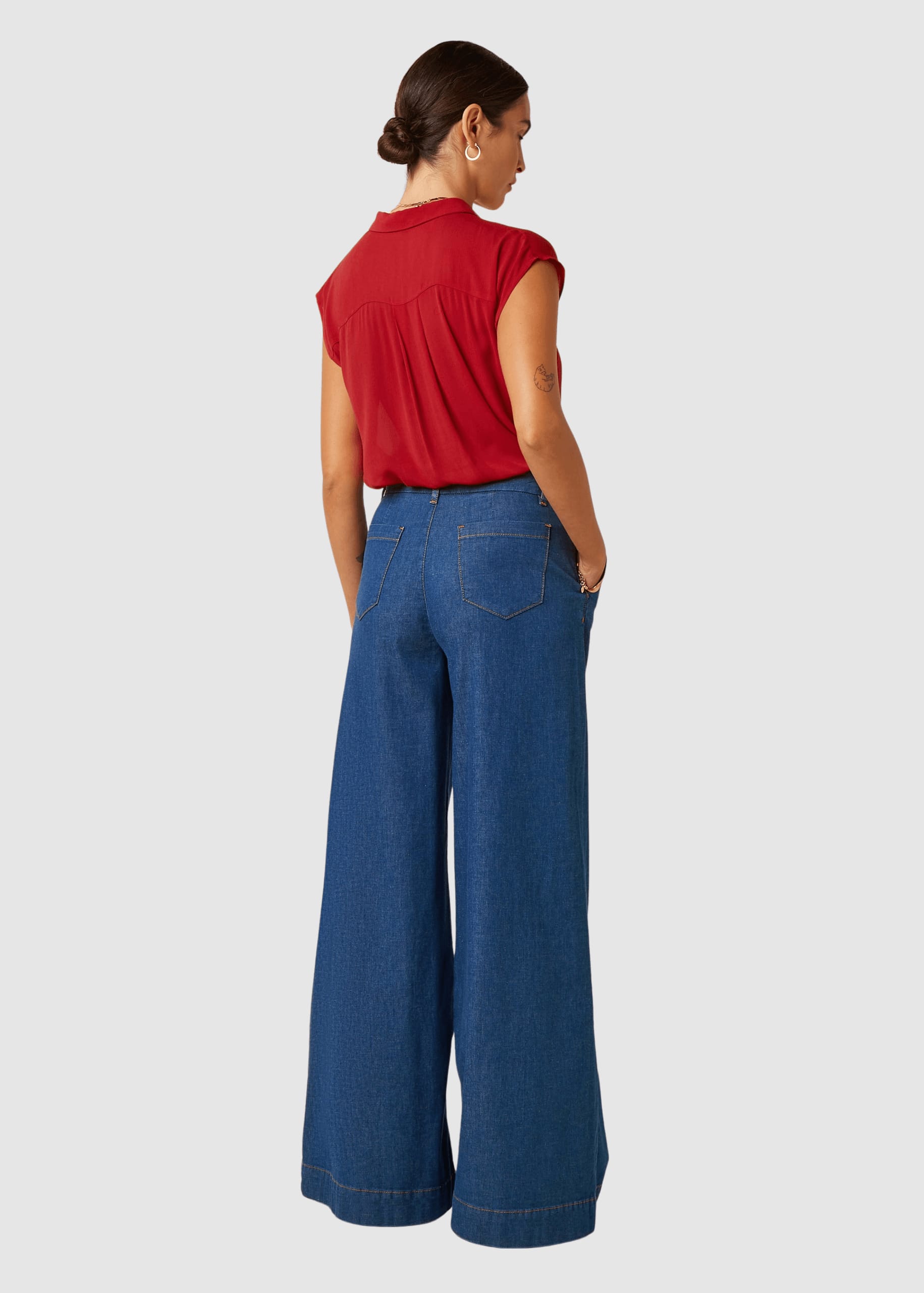 Amy Blouse Capo Chili Red