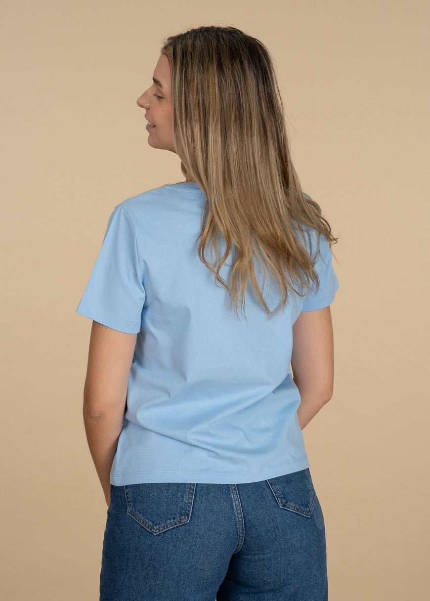 GXB-STTW172-BLUESOUL-05.jpg Classic T-Shirt Woman Blue Soul
