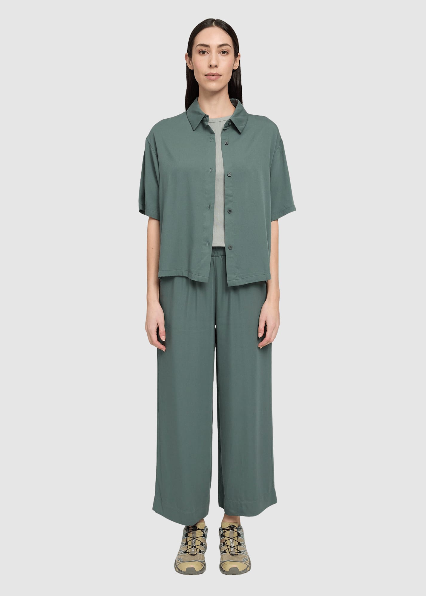 Short Sleeve Viscose Shirt Bottle Short Sleeve Viscose Shirt Bottle