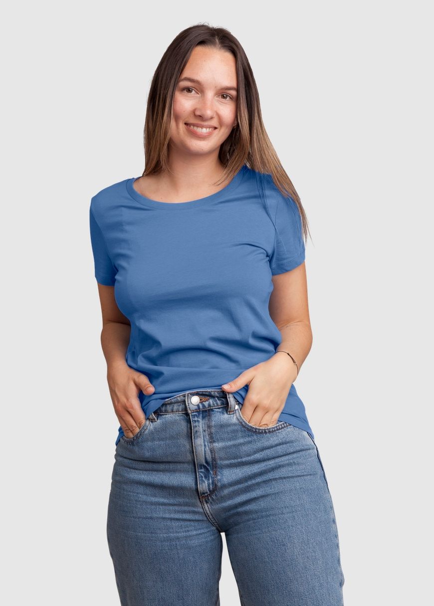 greenality_x_basics_t_shirt_round_neck_woman_NOS_GXB_STTW_032_Bright_Blue_1_f7eea54305 T-Shirt Round Neck Woman