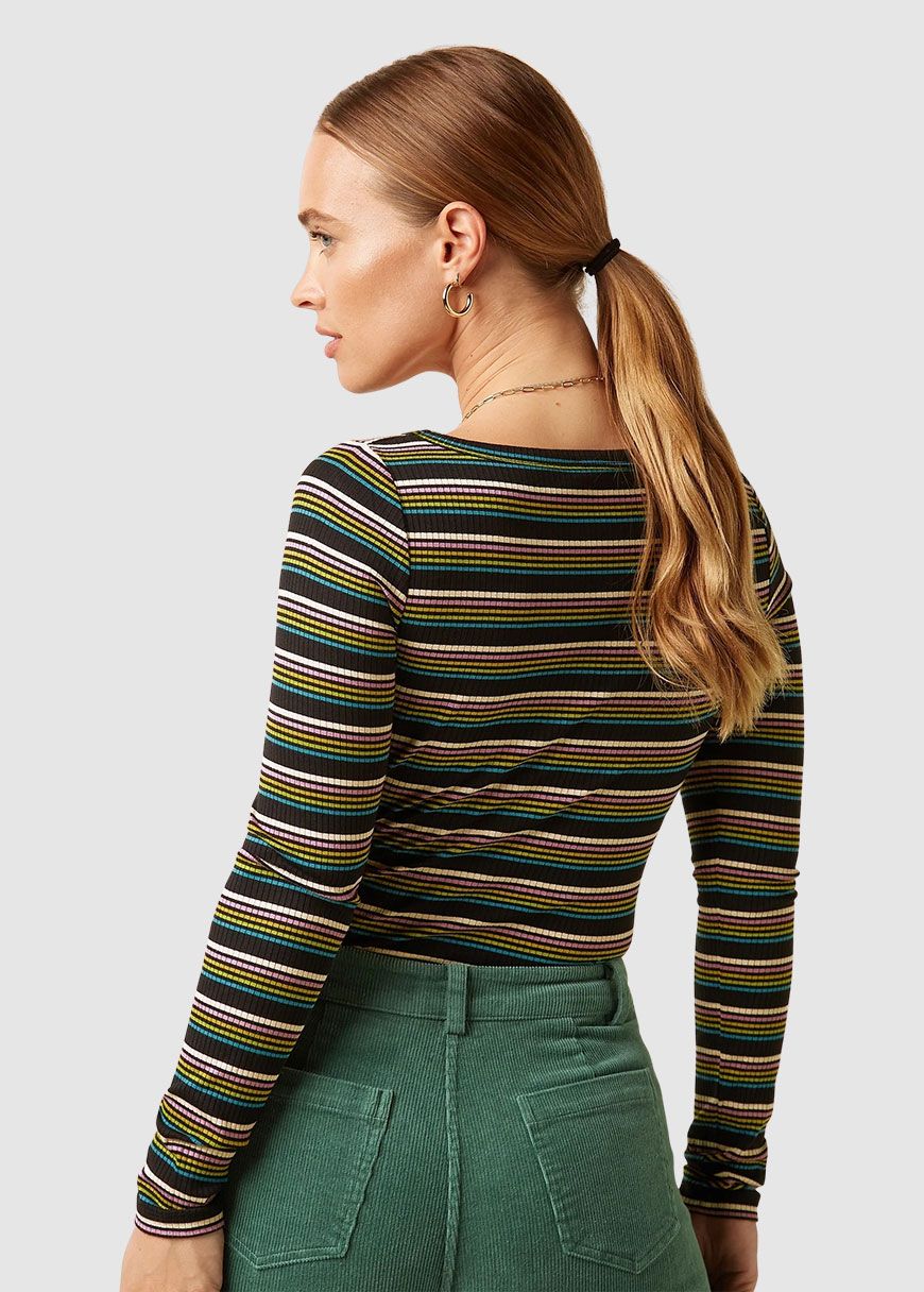 king_louie_lili_tee_frostine_stripe_AW_25_KL_10121_Woodbine_Green_2_e2f0c347b1 Lili Tee Frostine Stripe