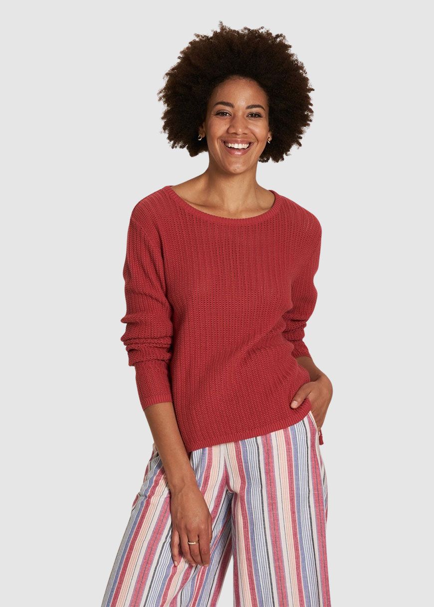 Lockerer Strickpullover Lockerer Strickpullover