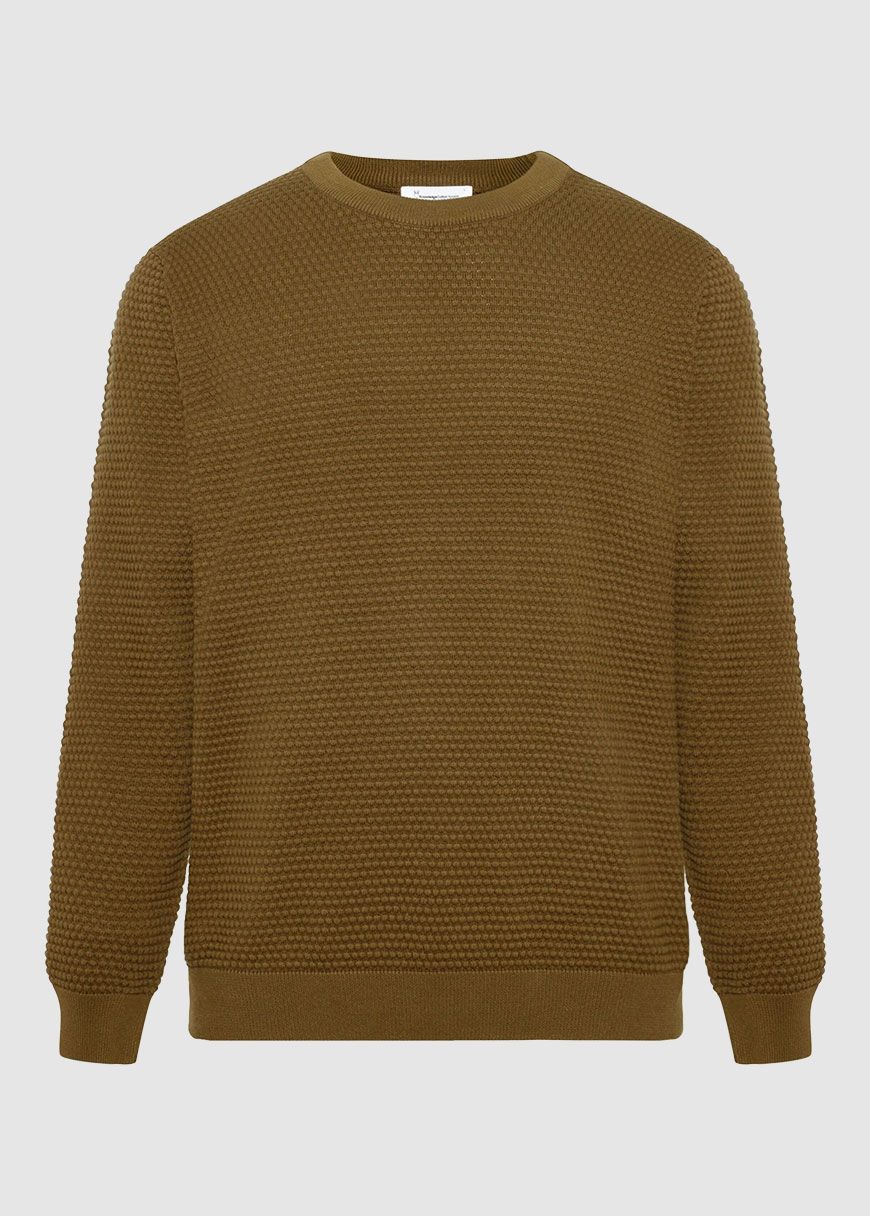 Vagn Regular Bubble Knit Crew Neck