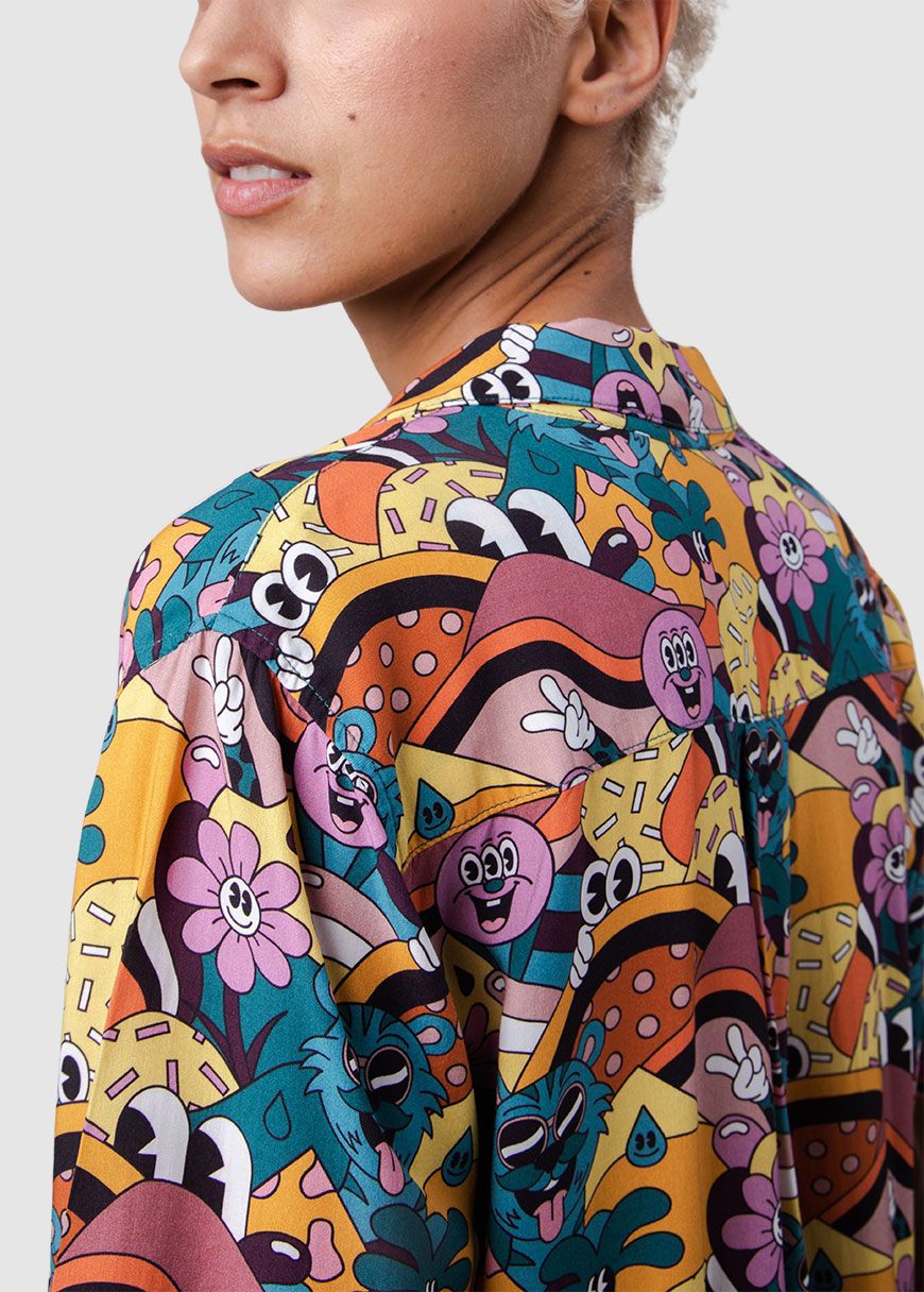 Yeye Weller Aloha Blouse Yeye Weller Aloha Blouse