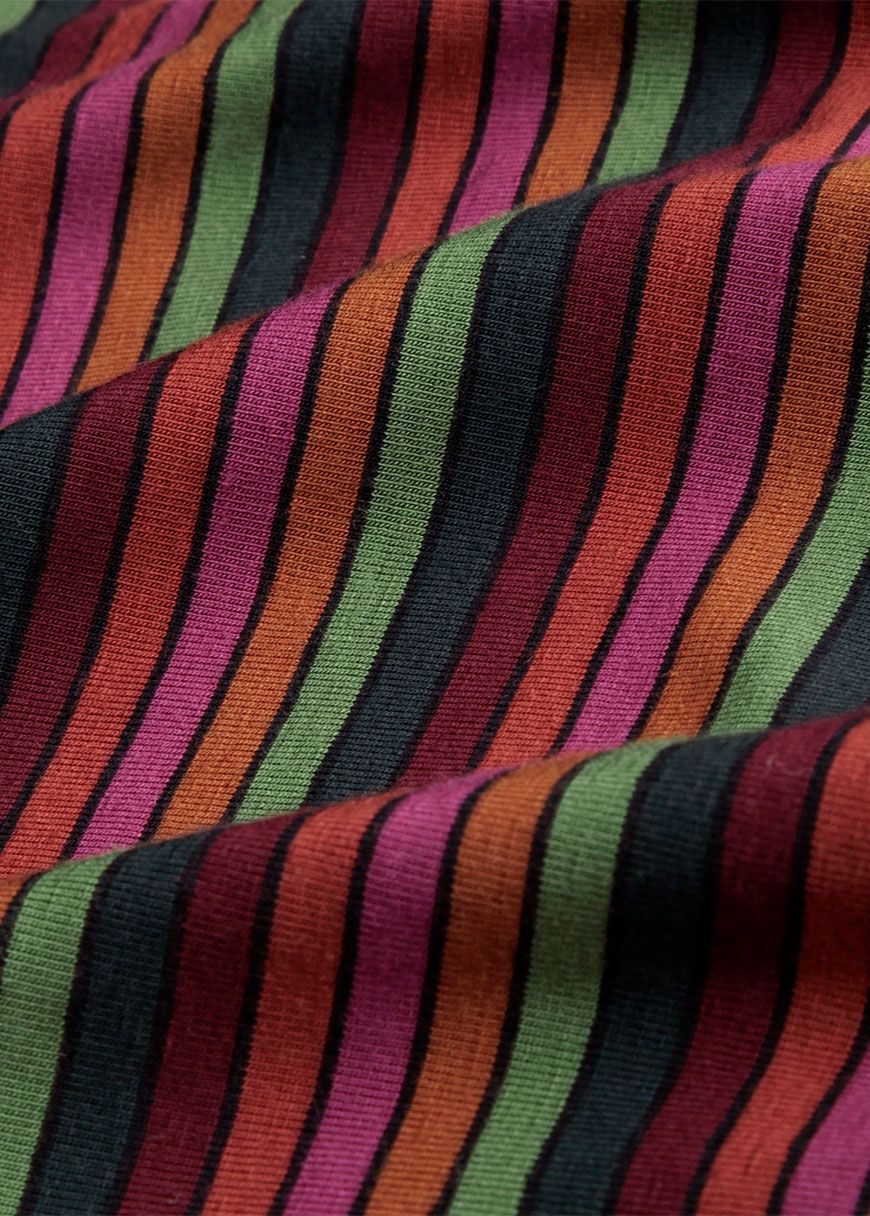 Cecil Dress Prosecco Stripe