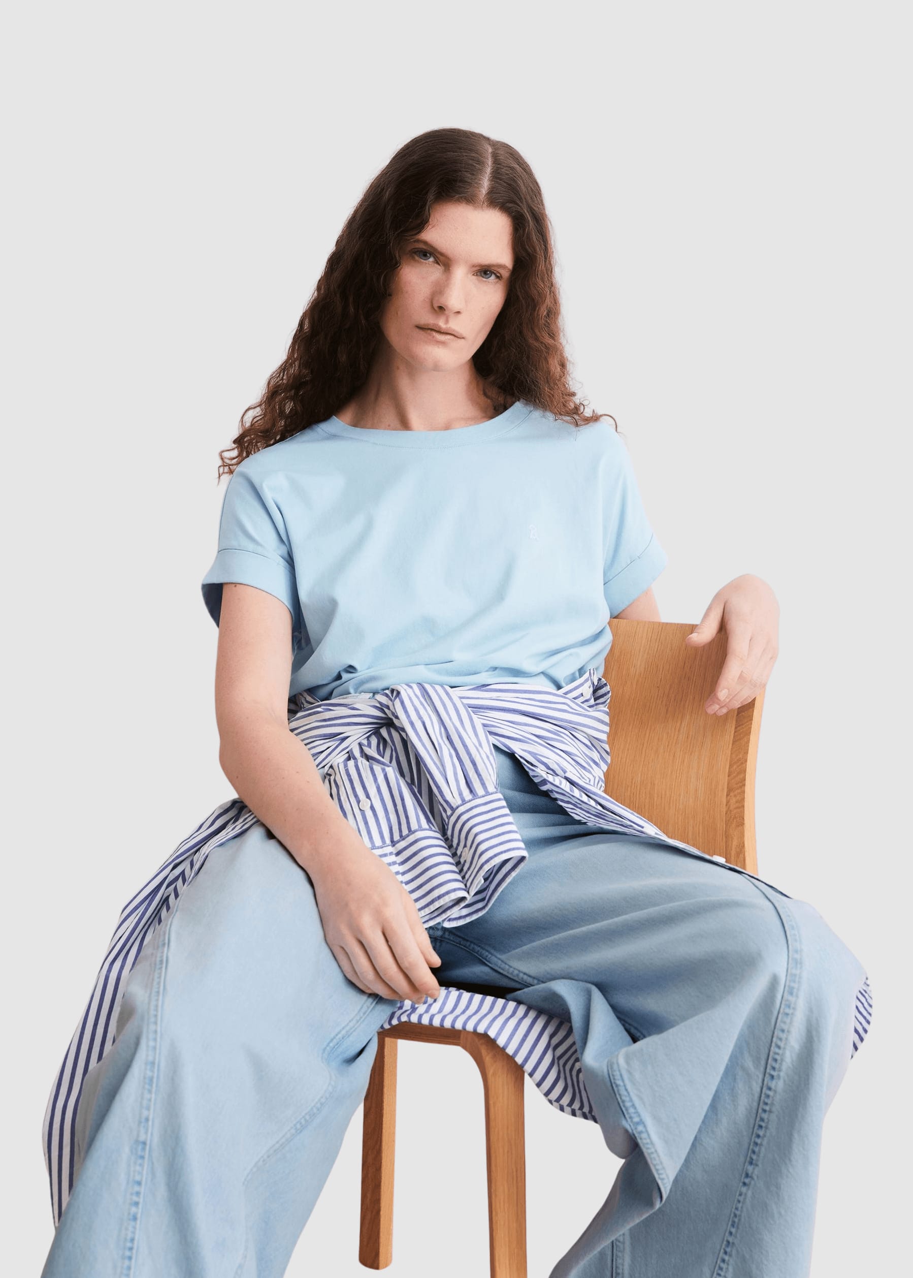 Idaara T-Shirt Blue Glow