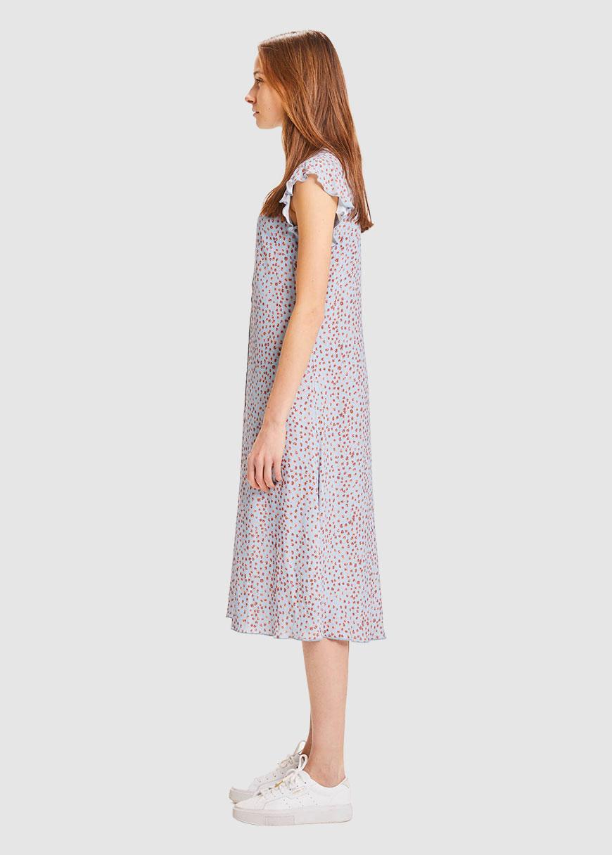 Fleur Flower Print Above The Knee Dress Fleur Flower Print Above The Knee Dress