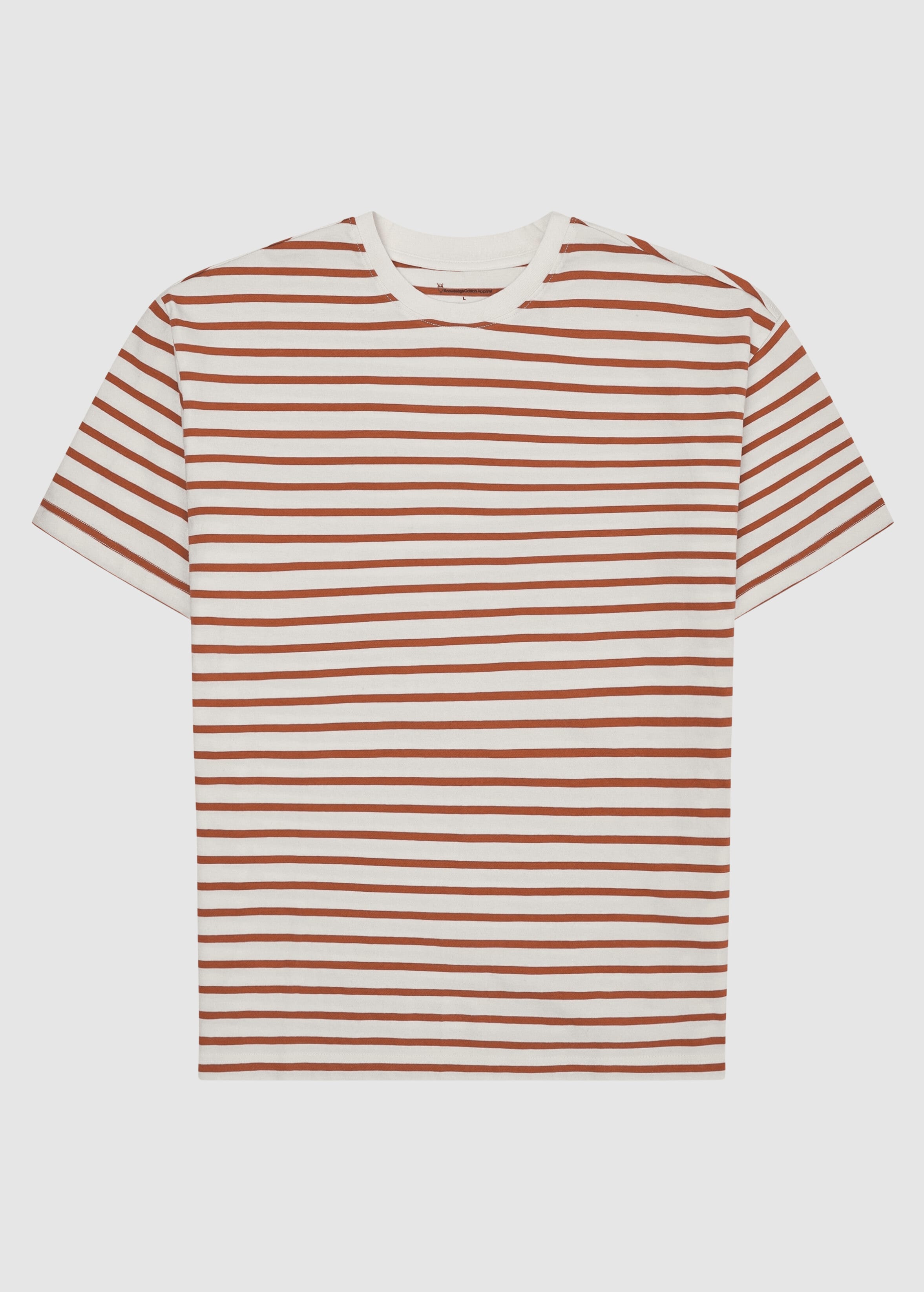 Loose Striped T-Shirt Red Stripe